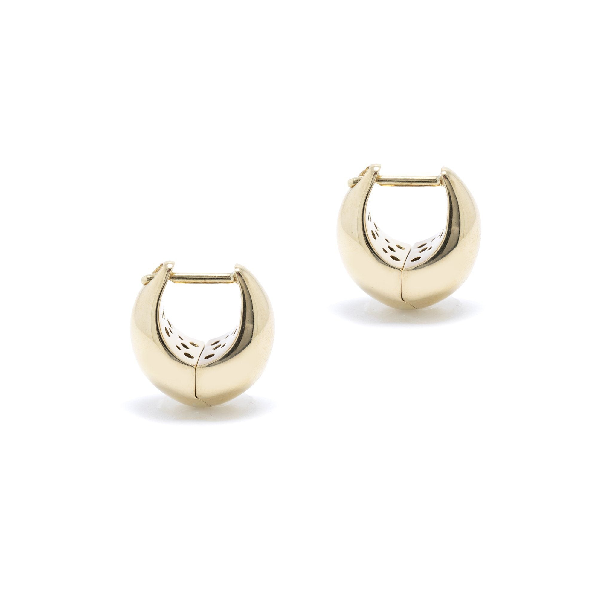 Links of London 18k Gold Hope Huggie Earrings