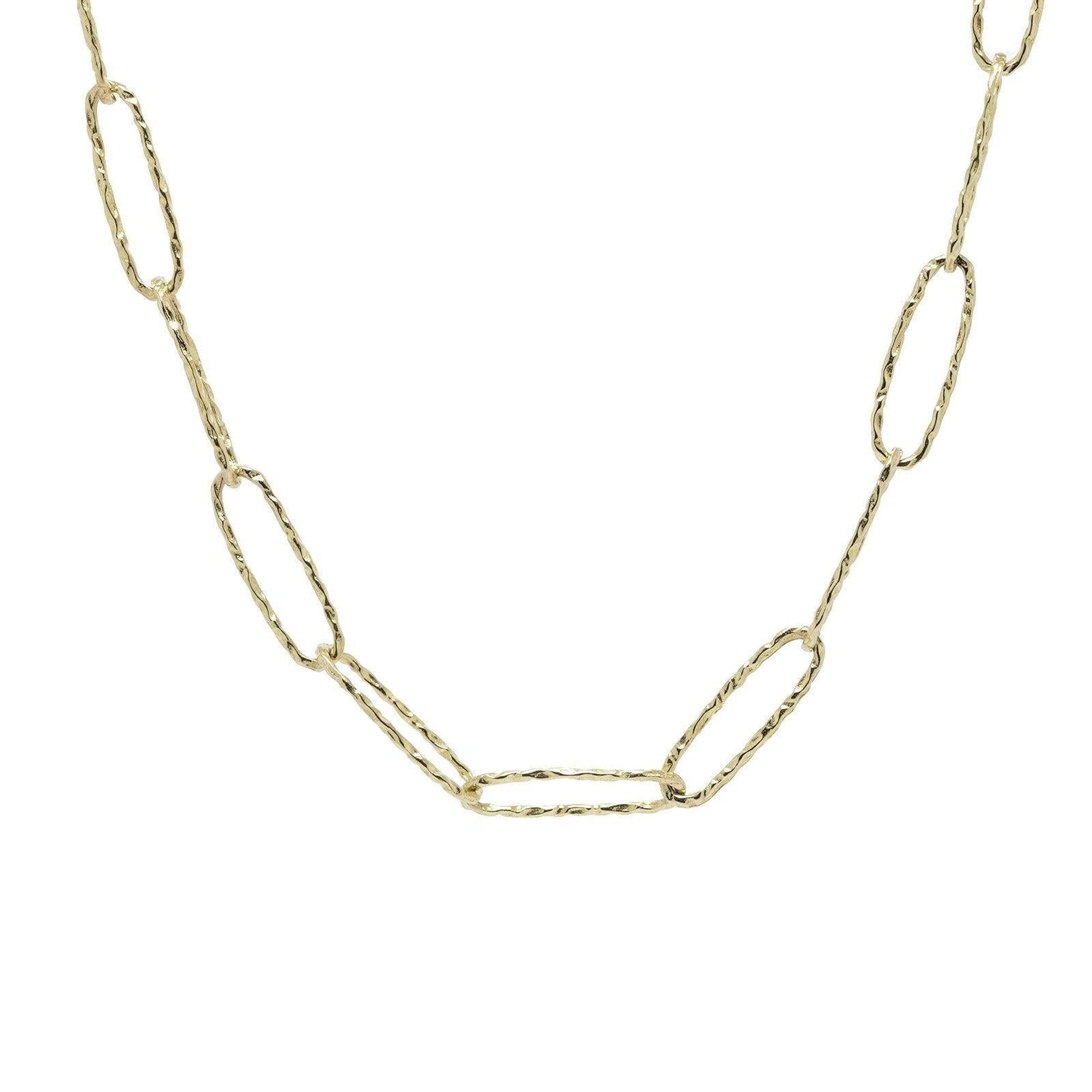 Links of London 18k Gold Oval Link Necklace
