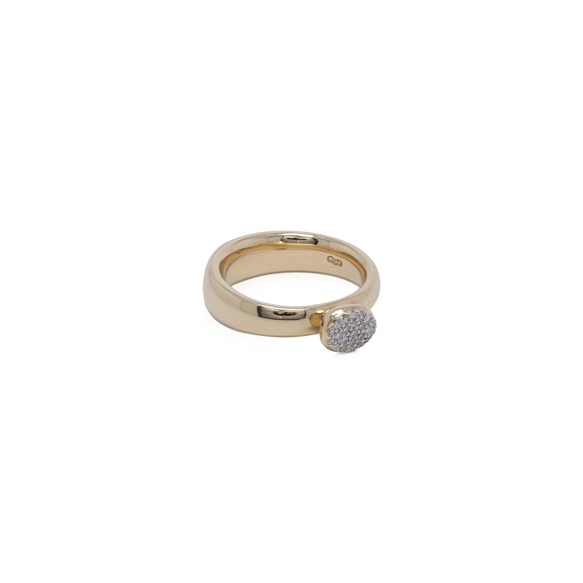 Links of London 18k Gold and Diamond Essentials Ring