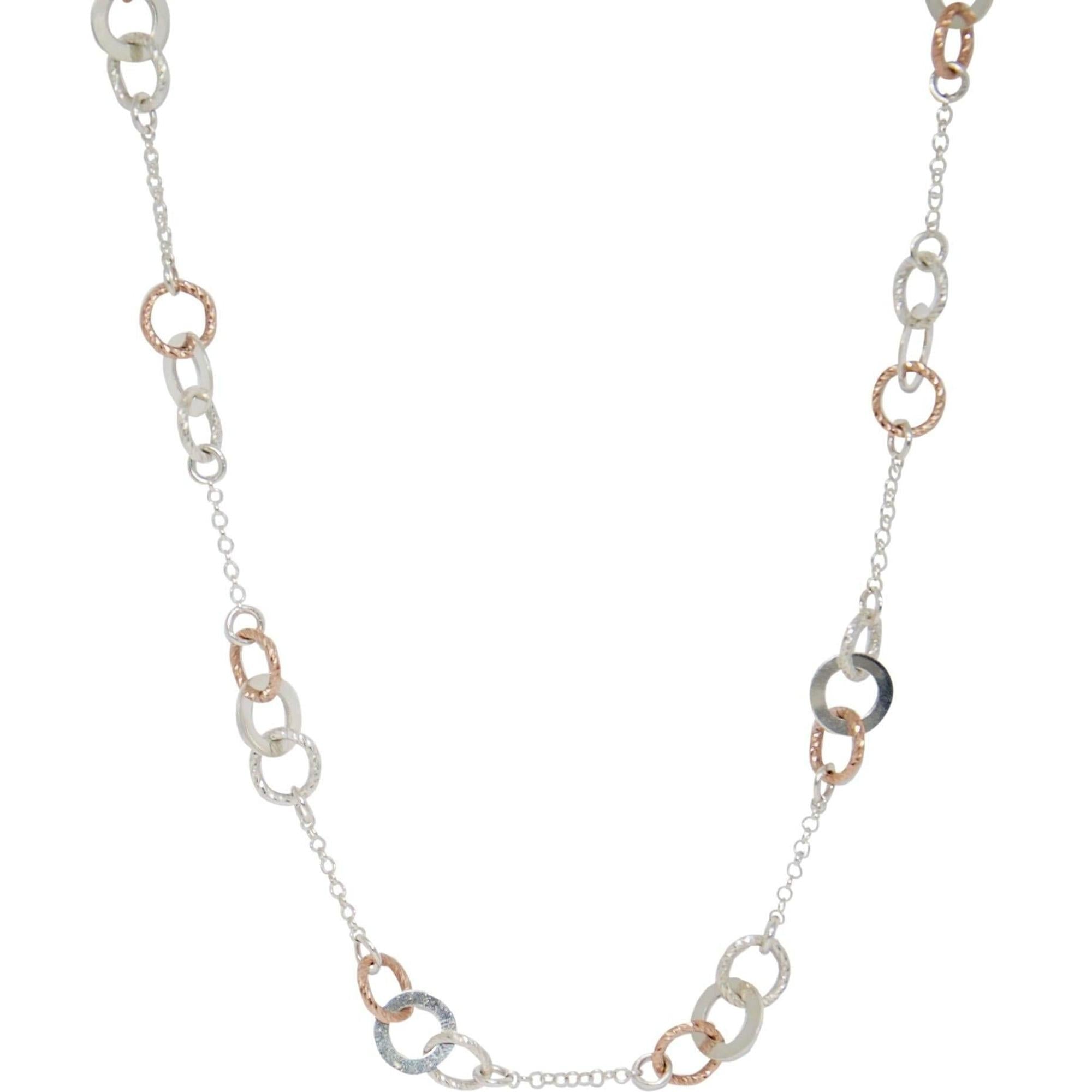 Links of London Aurora Two-Tone Station Necklace