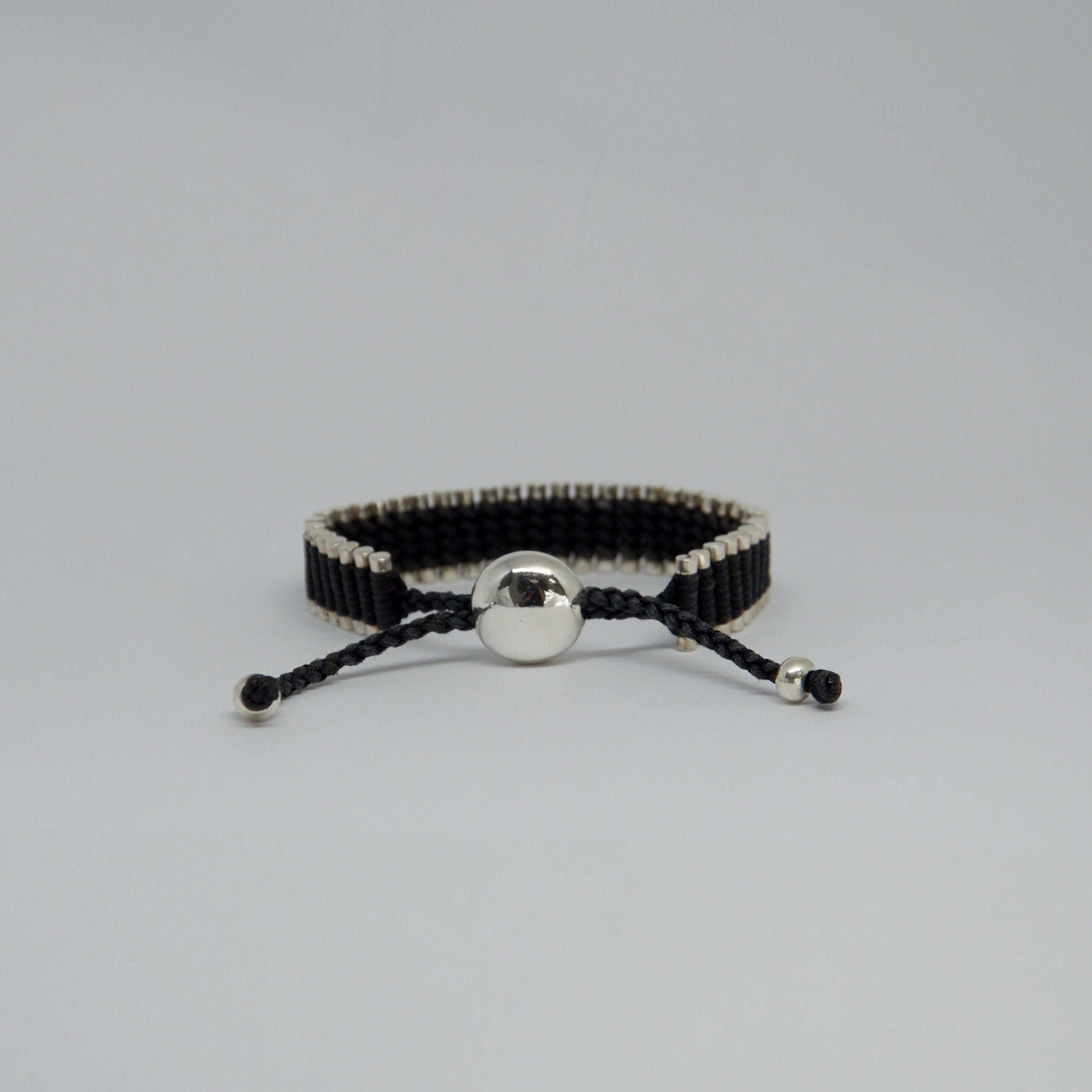Links of London Black Friendship Bracelet
