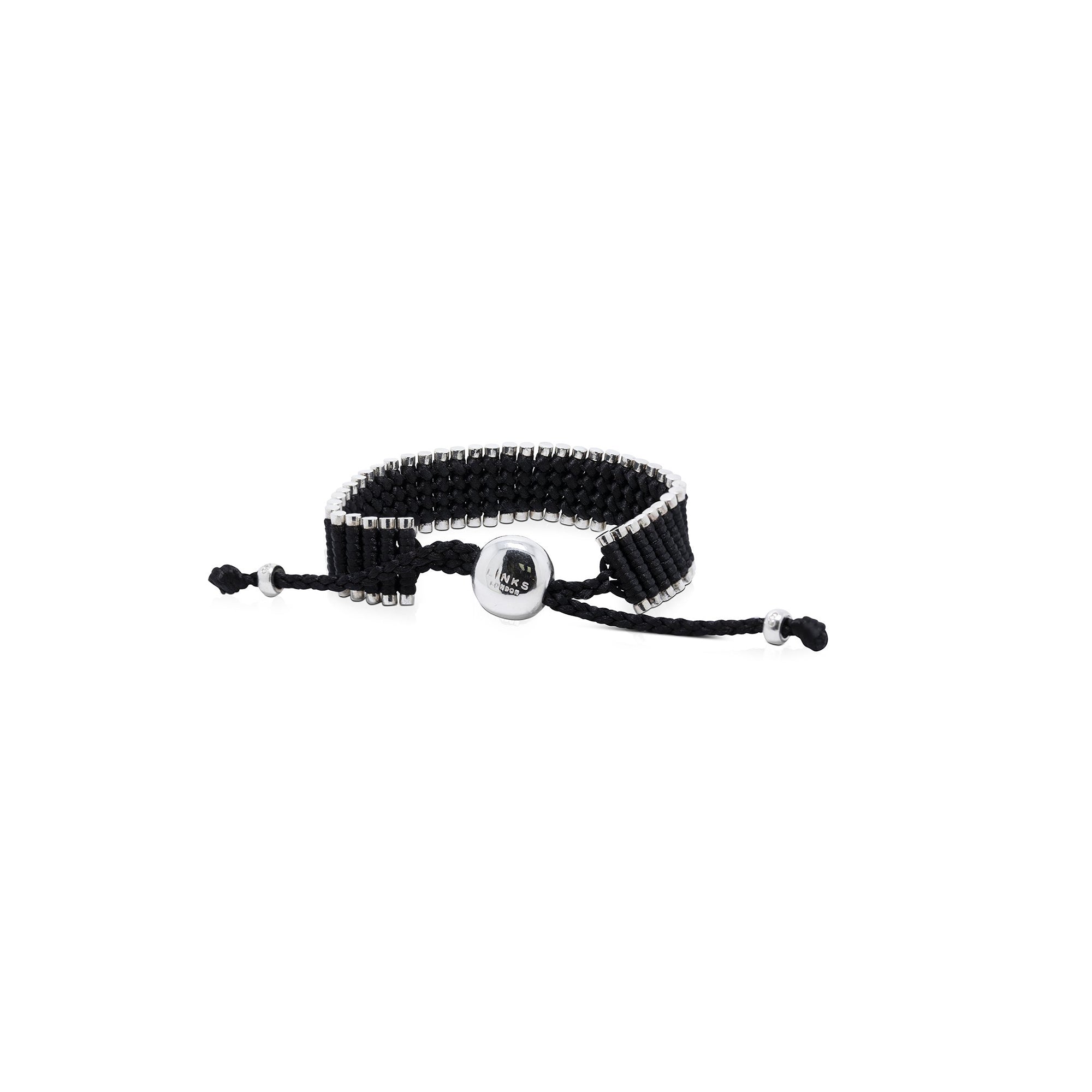 Links of London Black Friendship Bracelet