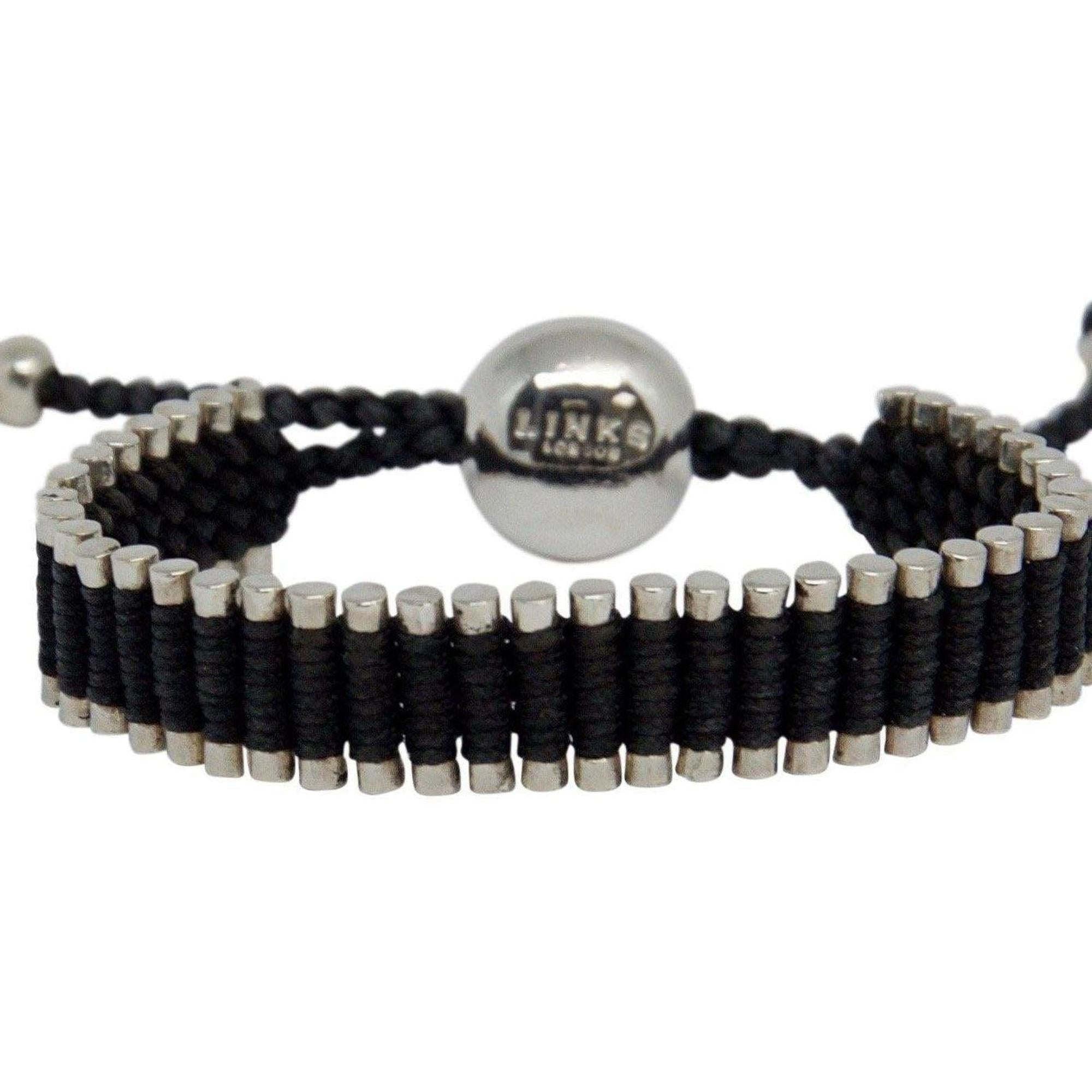 Links of London Black Friendship Bracelet