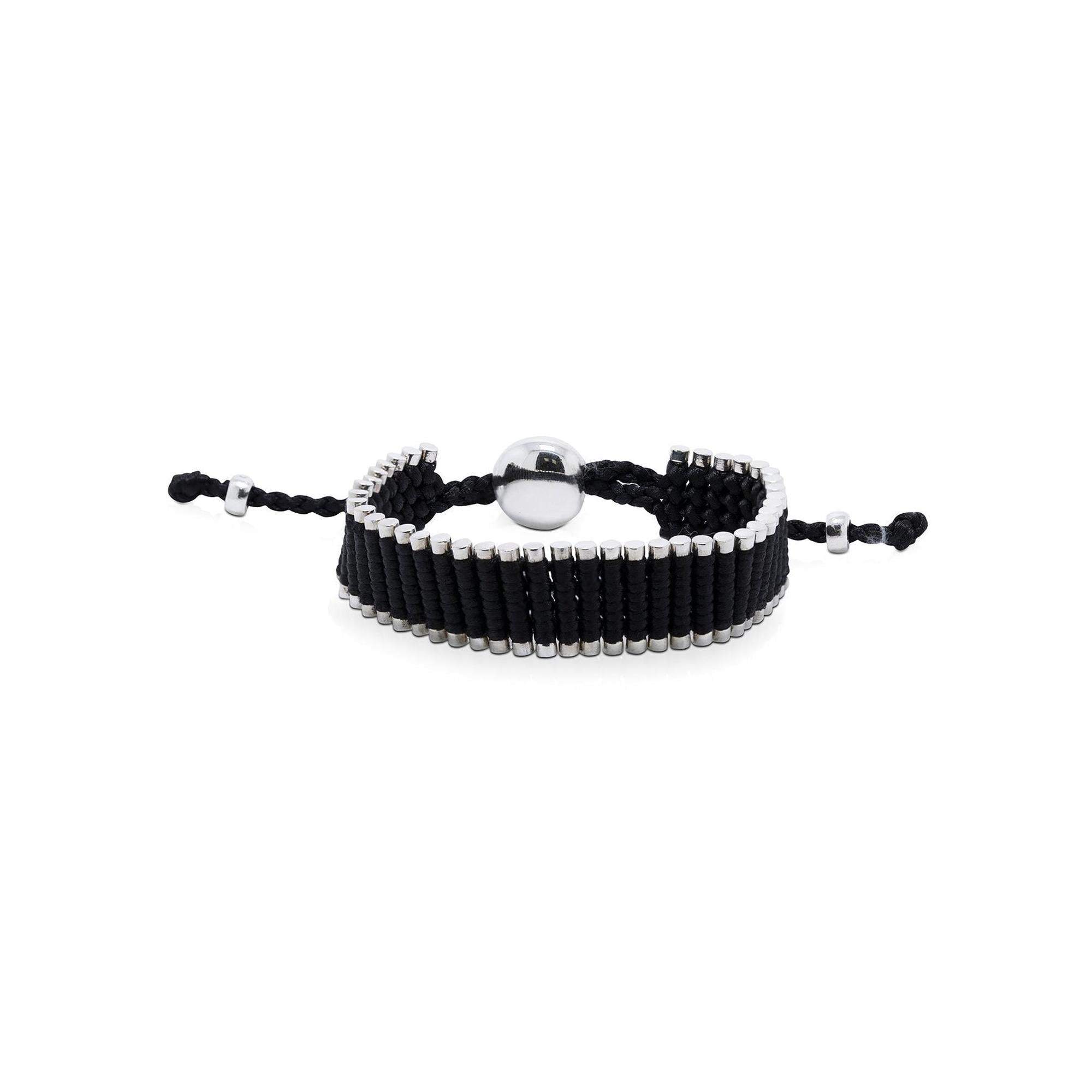 Links of London Black Friendship Bracelet