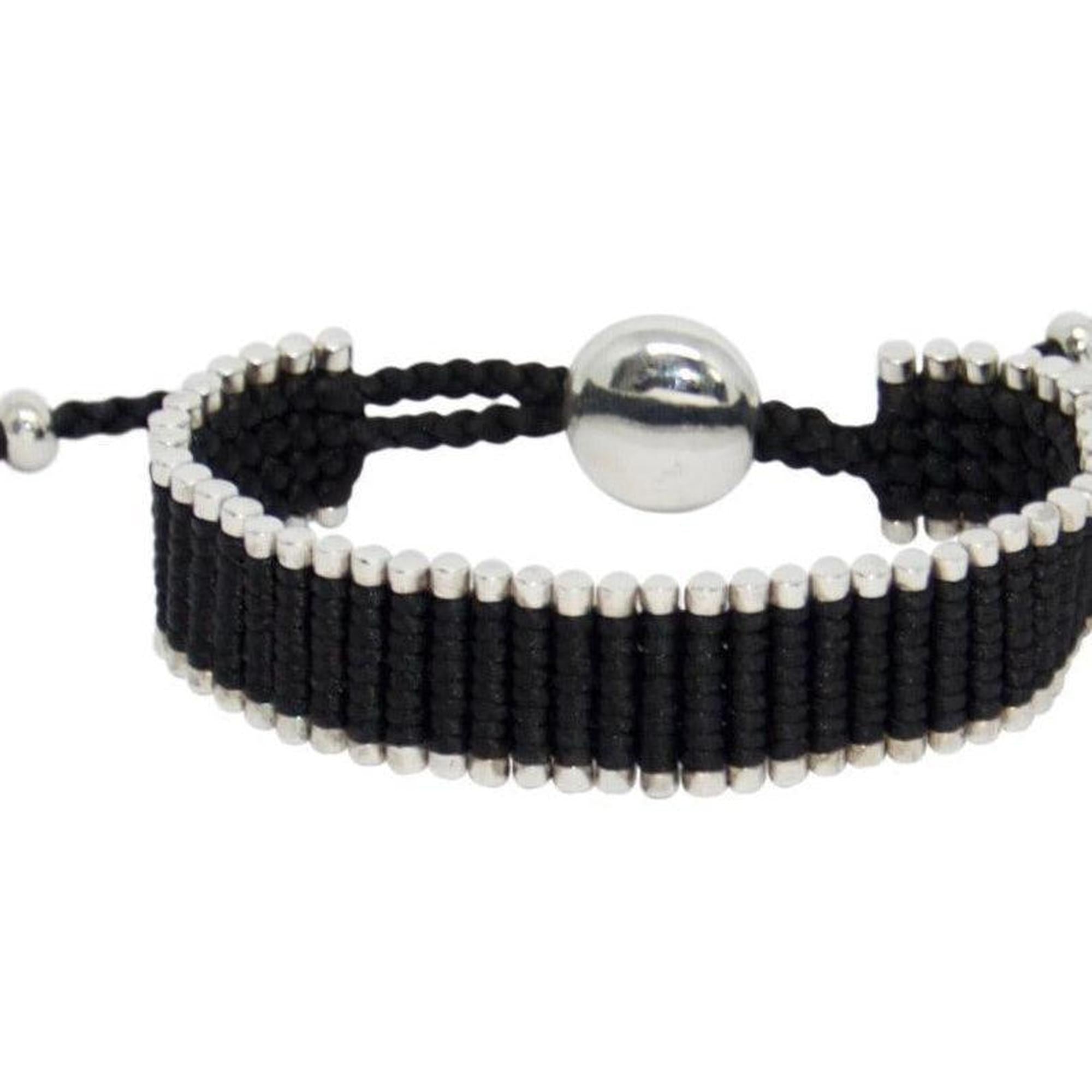 Links of London Black Friendship Bracelet
