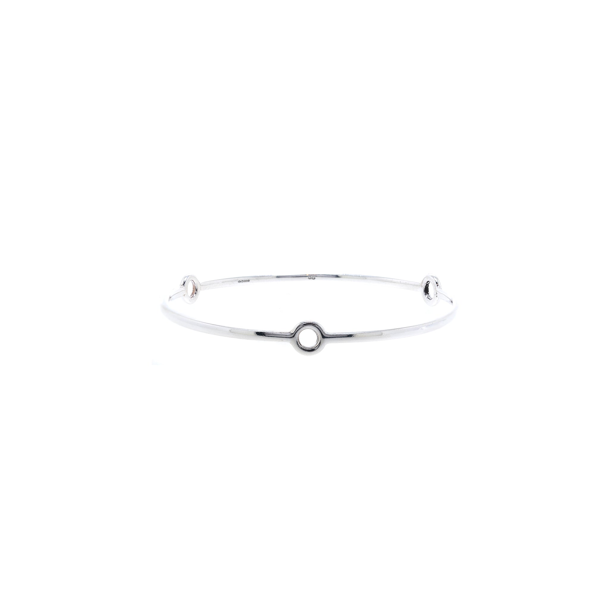 Links of London Circle Station Bangle Bracelet