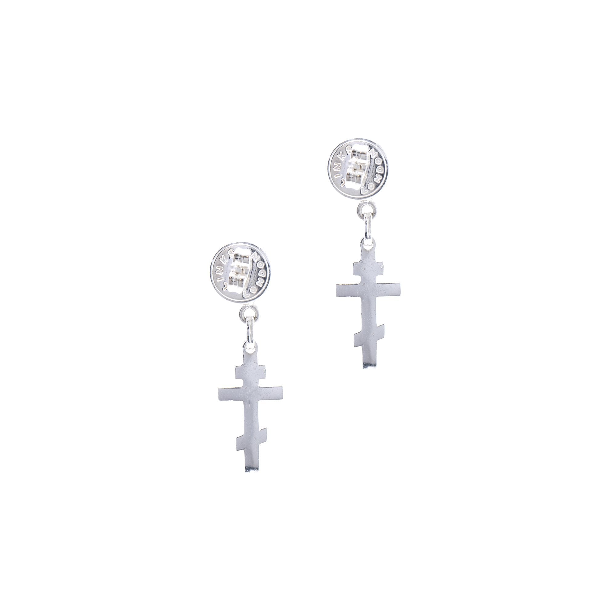 Links of London Cross Drop Earrings