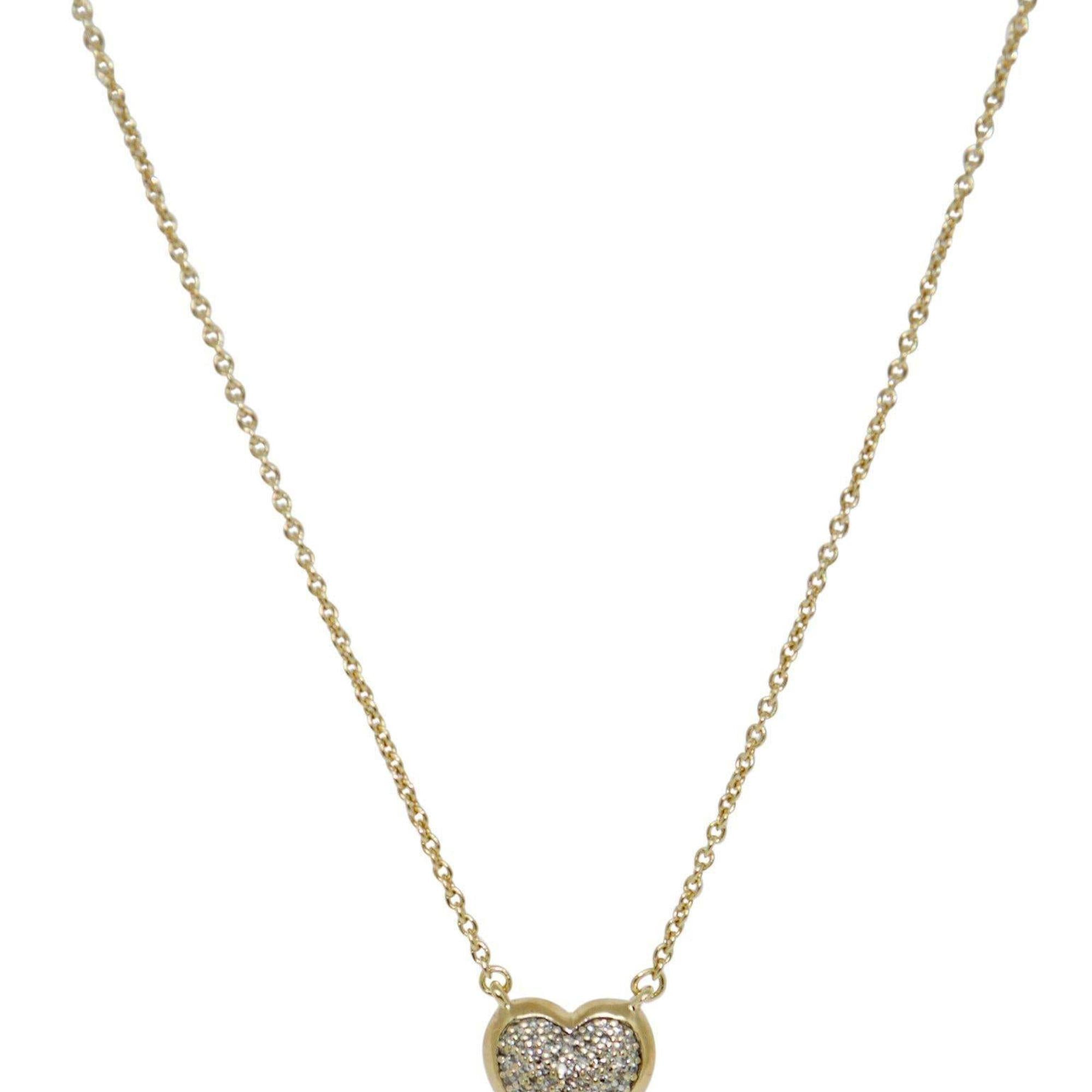 Links of London Diamond Essentials Pave Heart Pendant Necklace