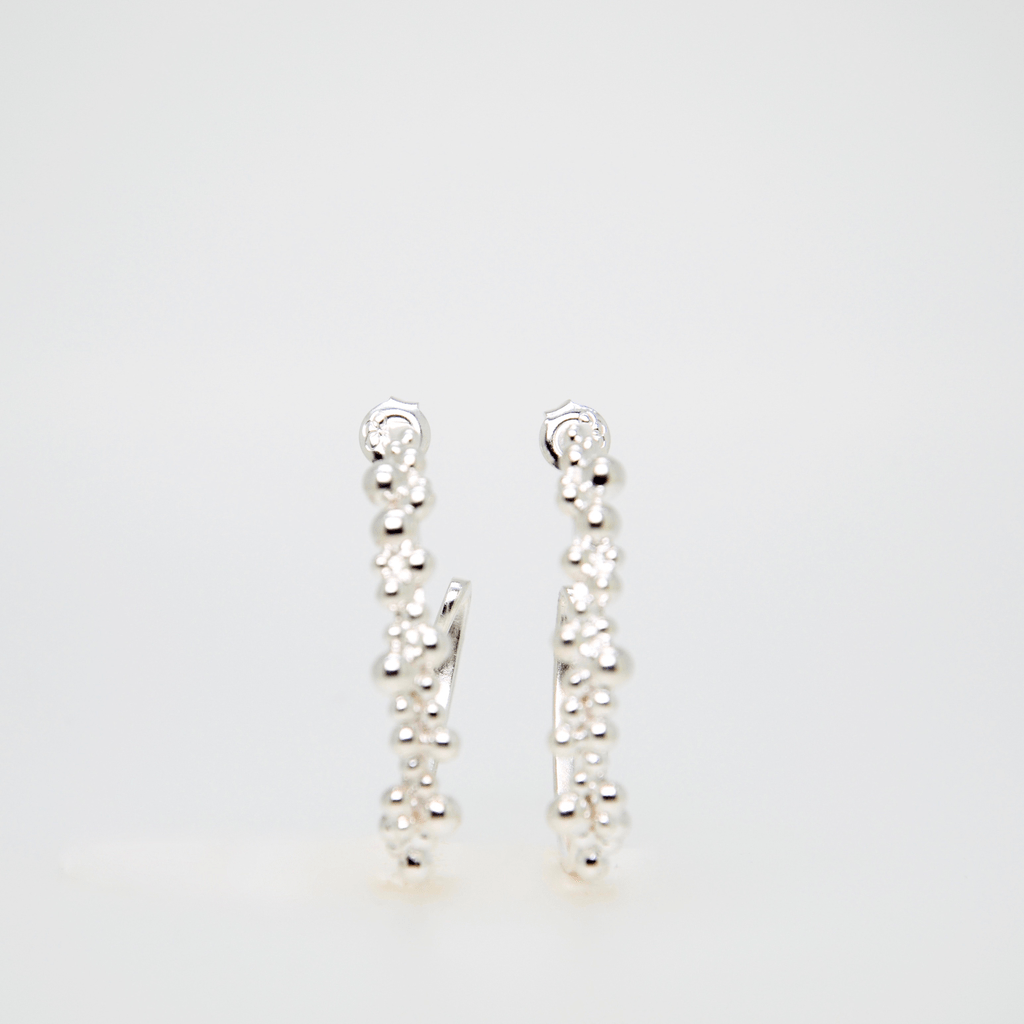Links of London Effervescence Hoop Earrings with Iolites