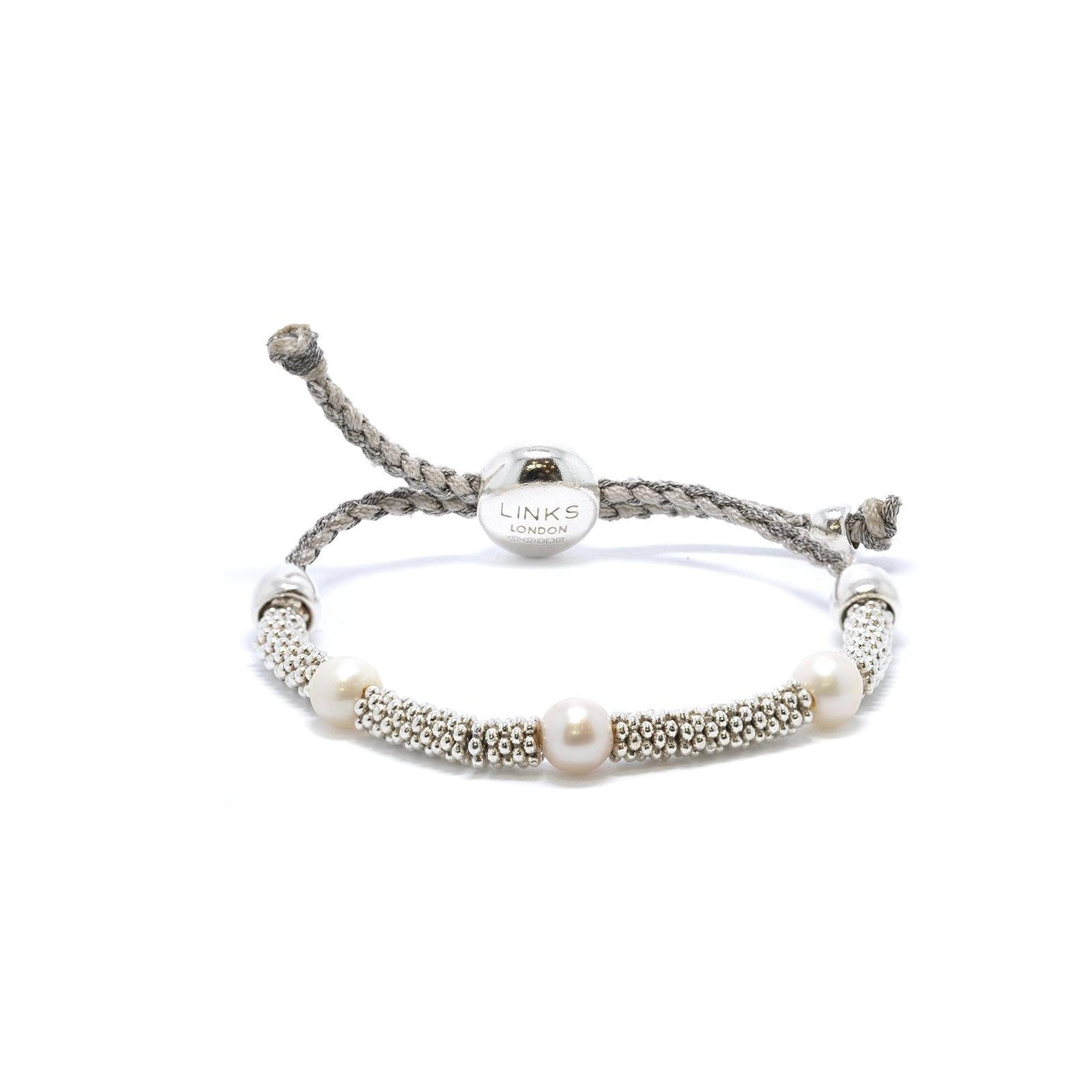 Links of London Effervescence XS Pearl Cord Bracelet