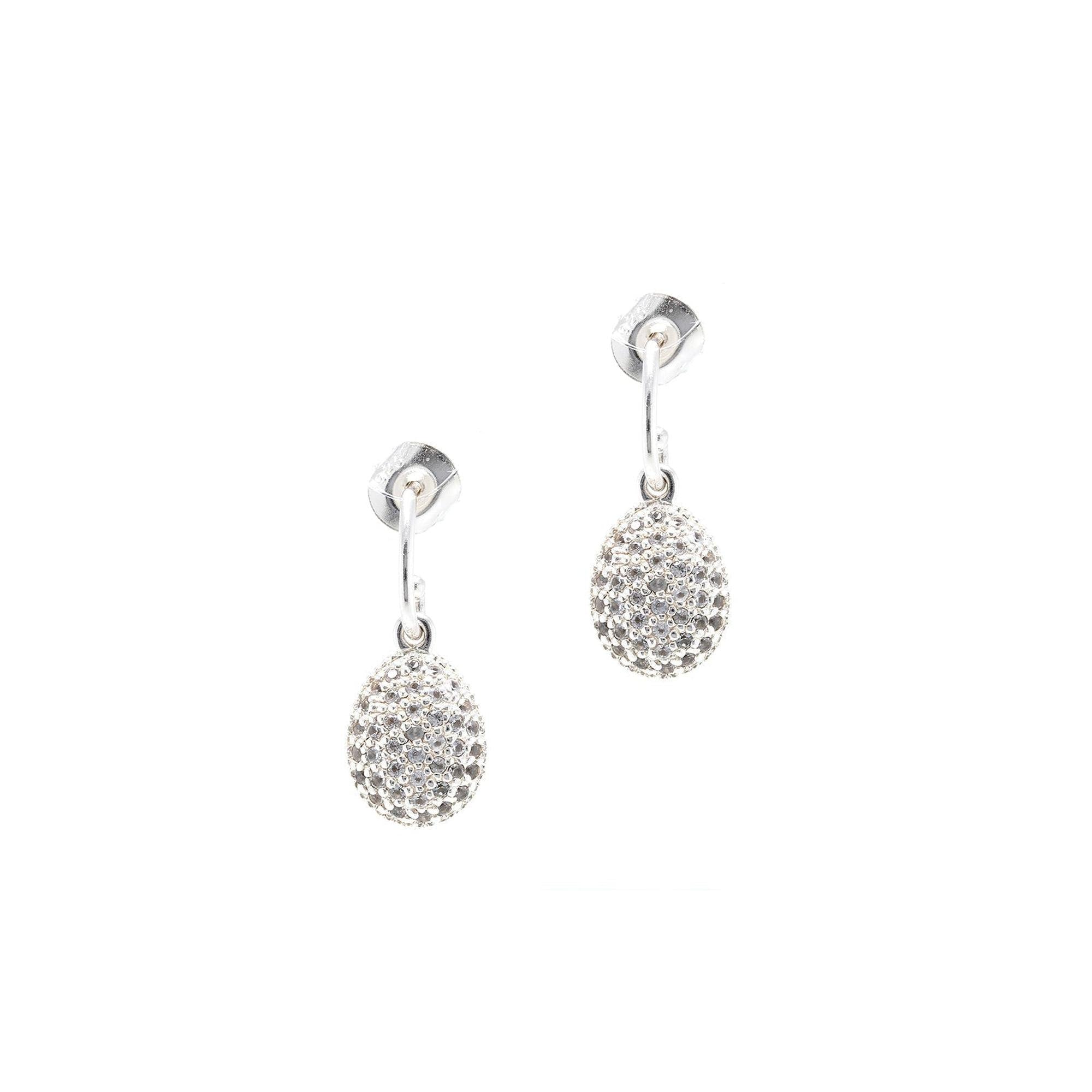 Links of London Hope White Topaz Earrings