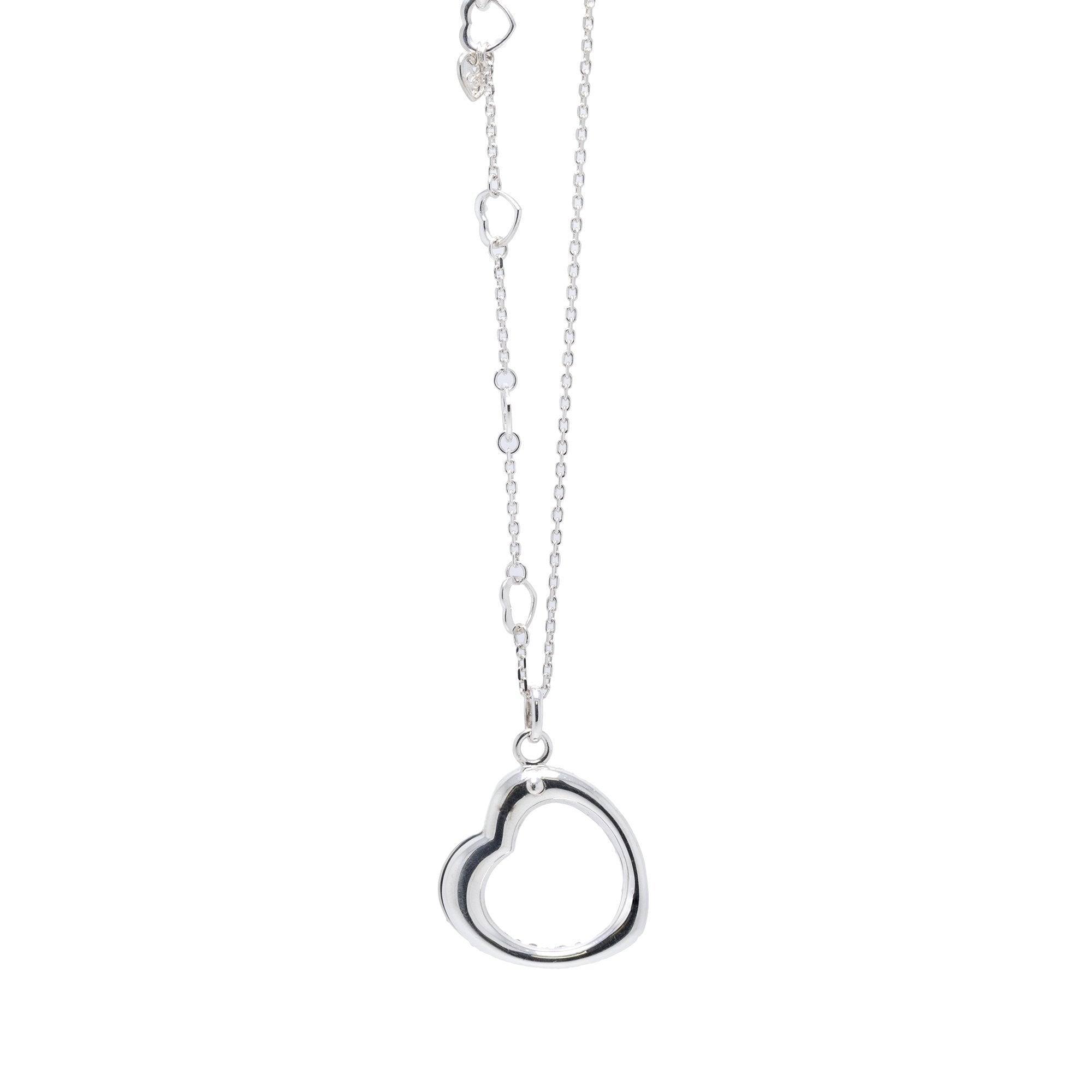 Links of London Love Note White Sapphire Pendant Necklace
