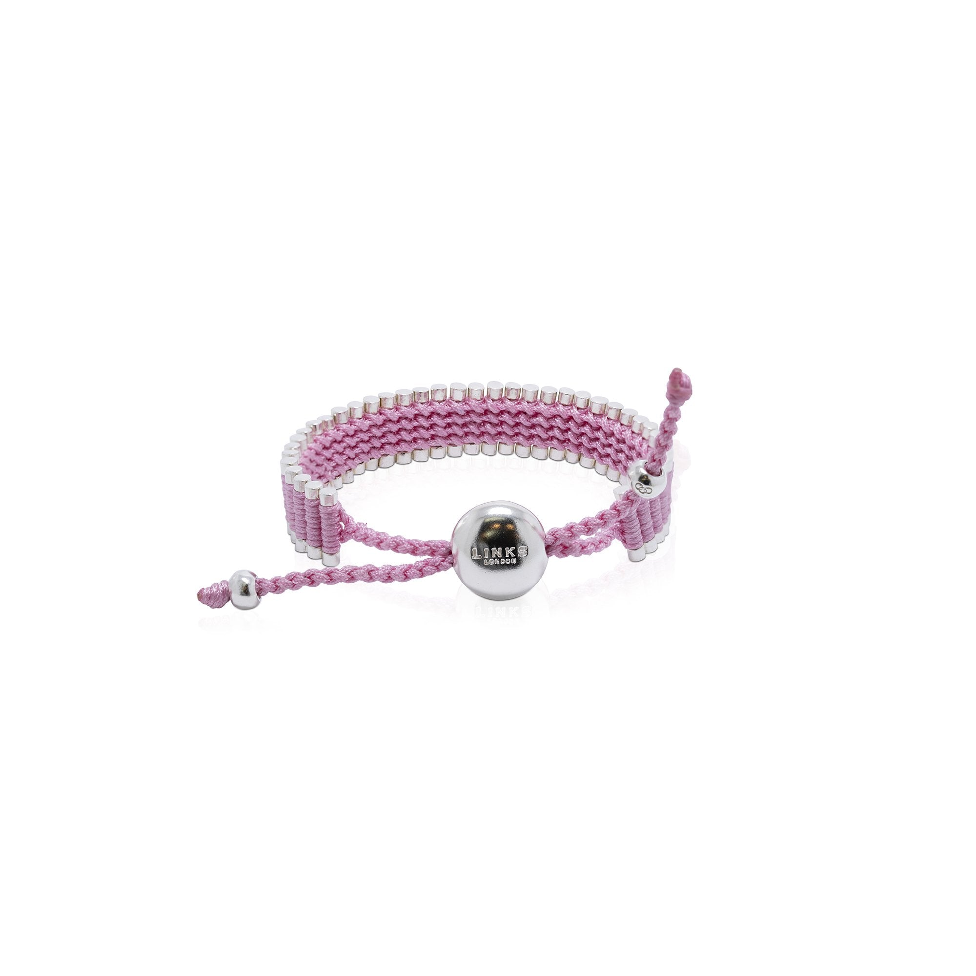 Links of London Pink Friendship Bracelet