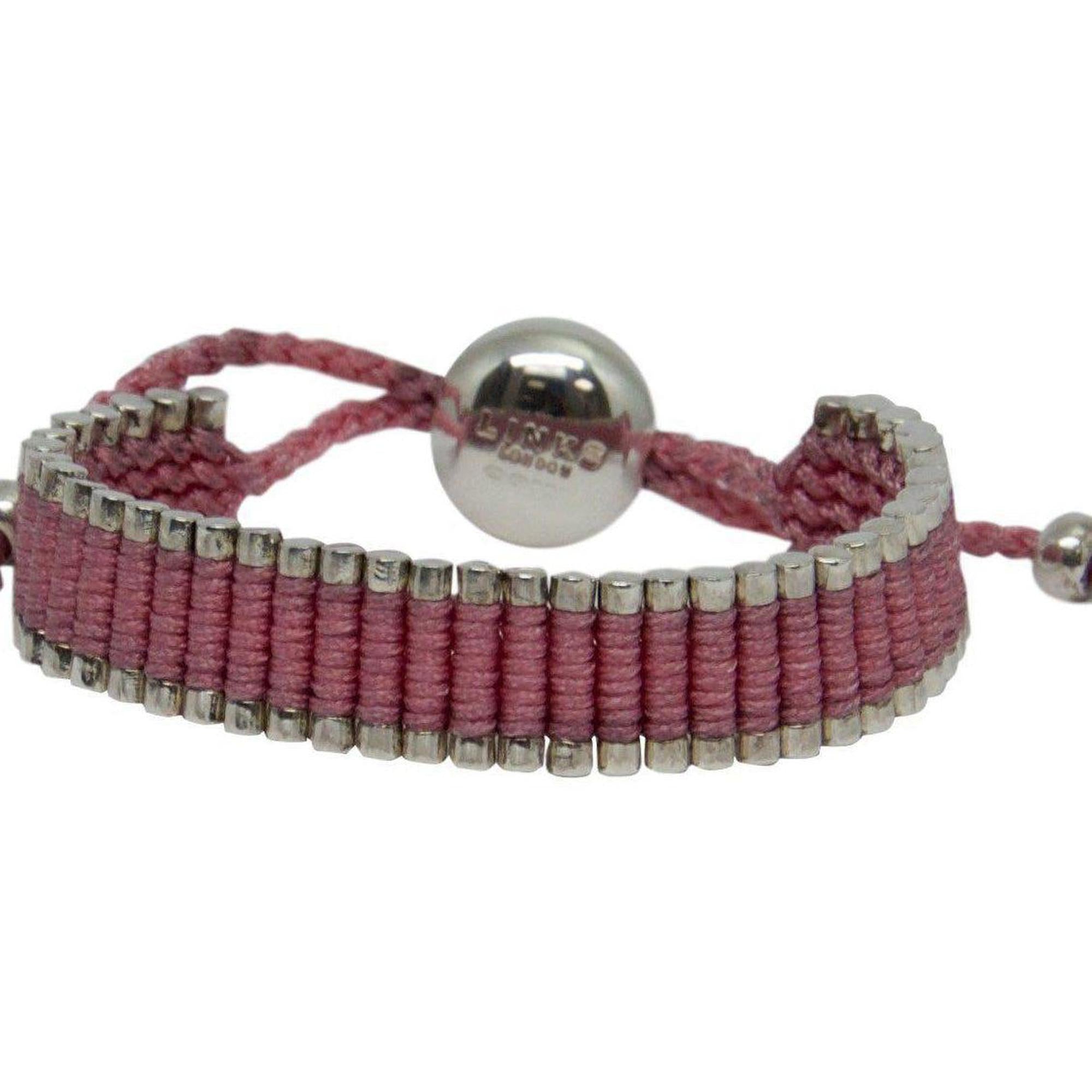 Links of London Pink Friendship Bracelet
