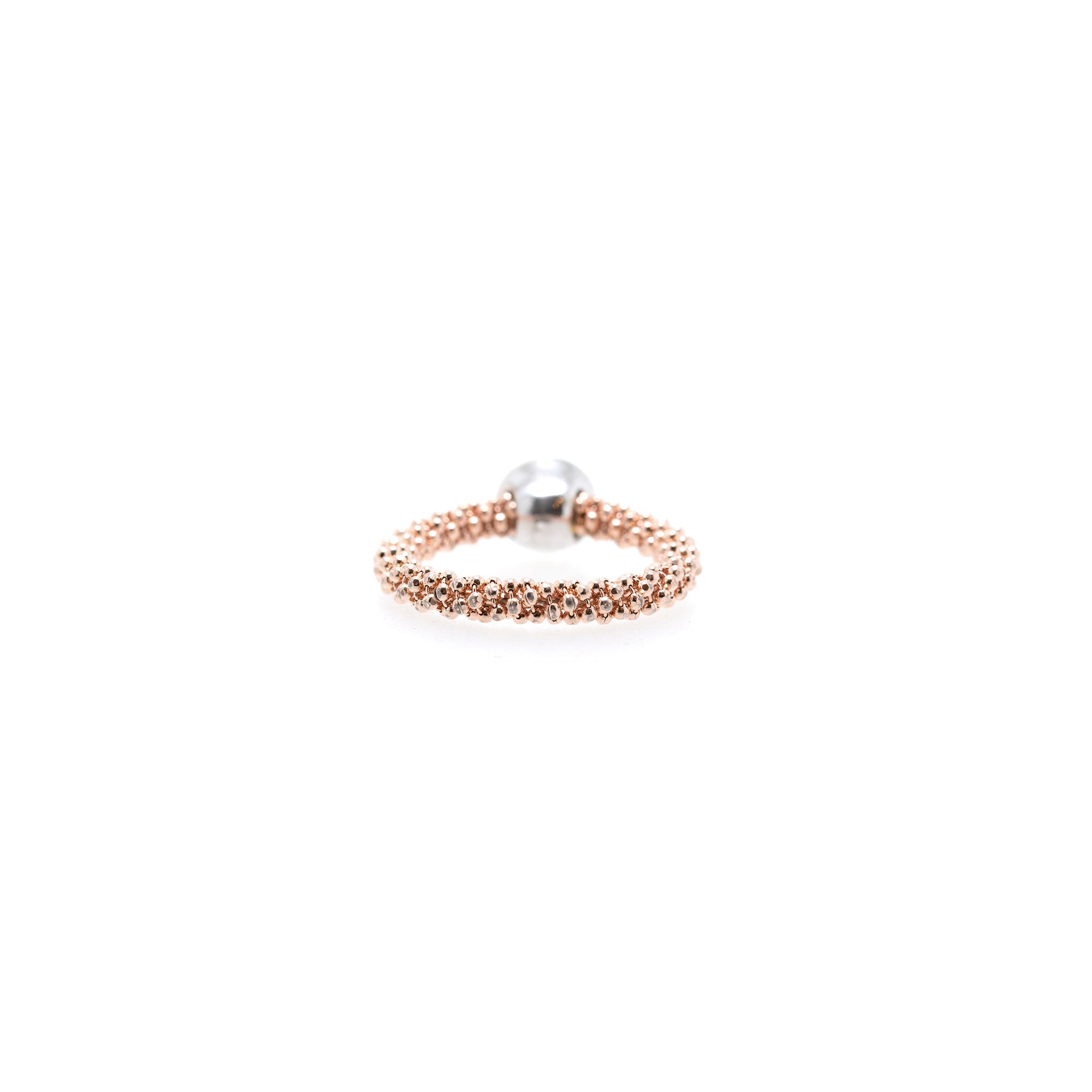 Links of London Rose Gold Vermeil Effervescence Star CZ Ring
