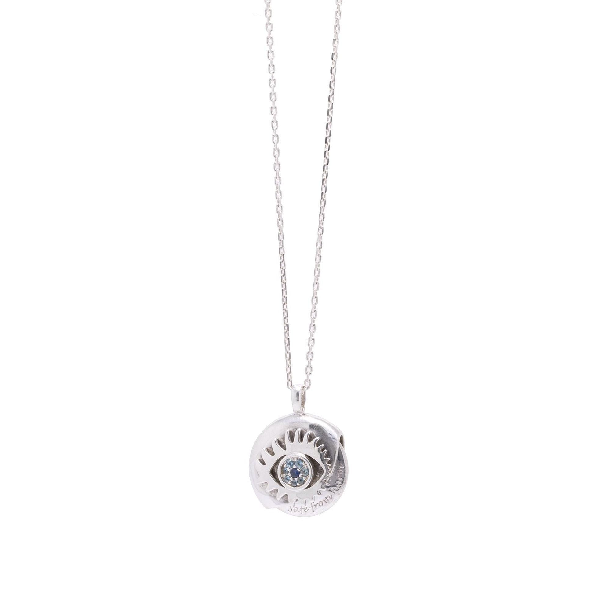 Links of London Secret Eclipse Evil Eye Pendant Necklace