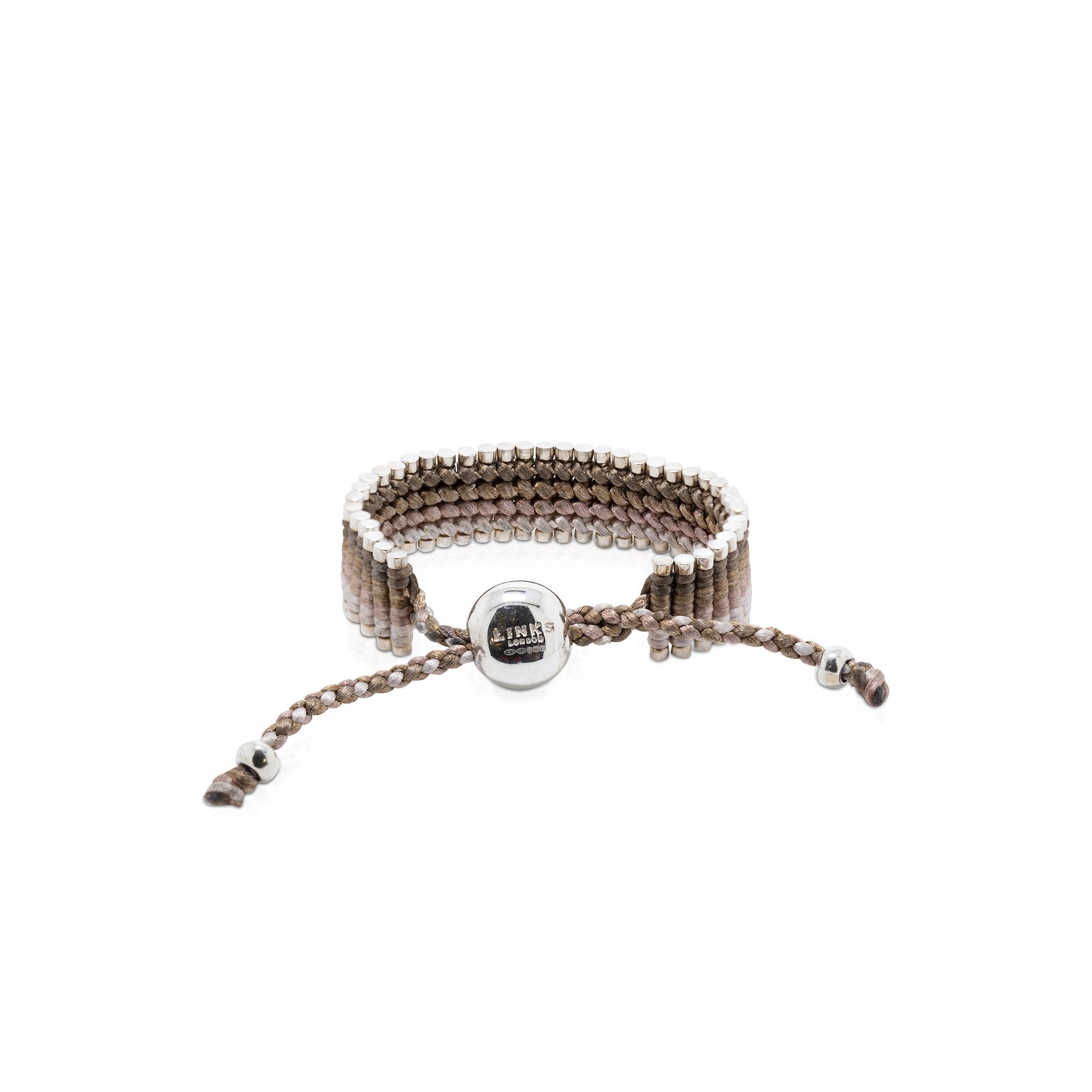 Links of London Shades of Brown Friendship Bracelet