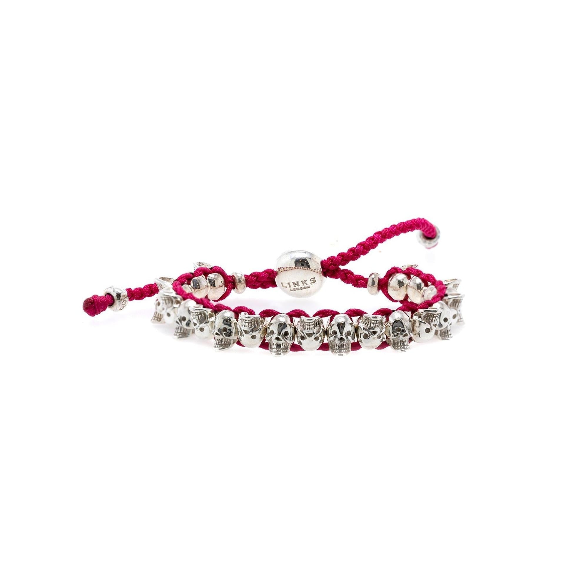 Links of London Skull Friendship Bracelet