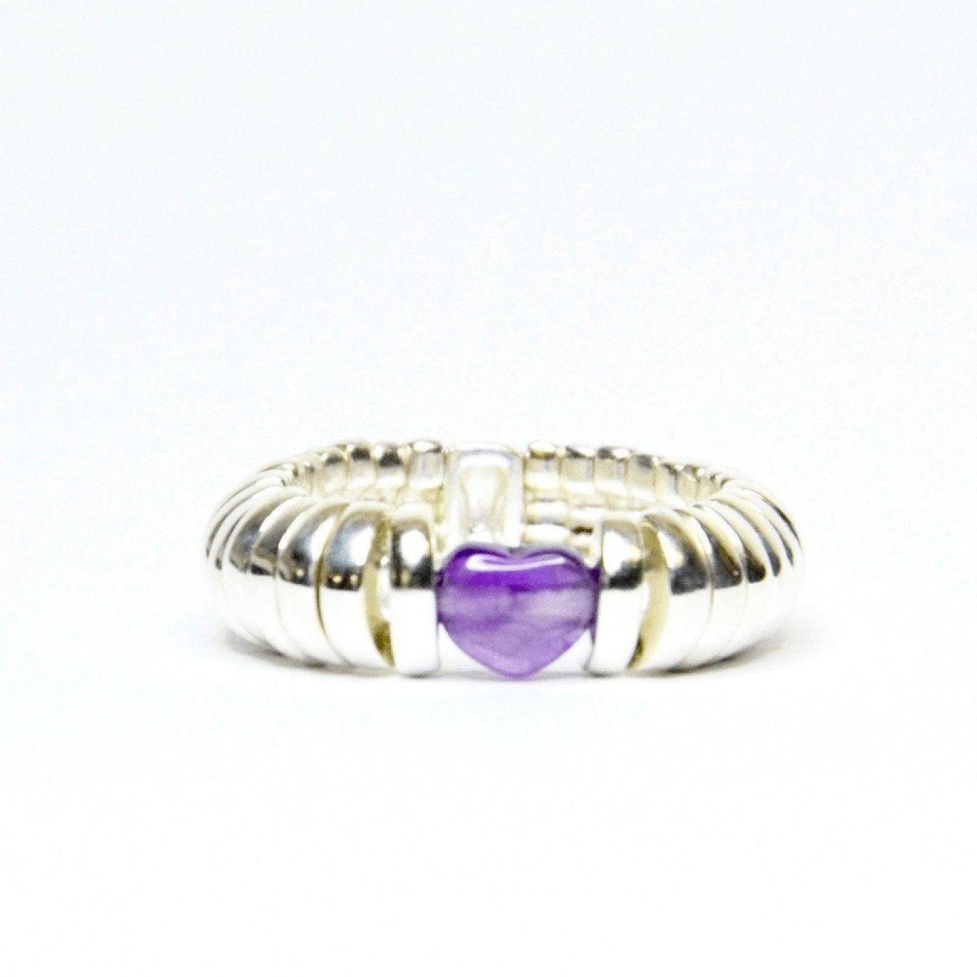 Links of London Sweetie Amethyst Candy Hearts Ring