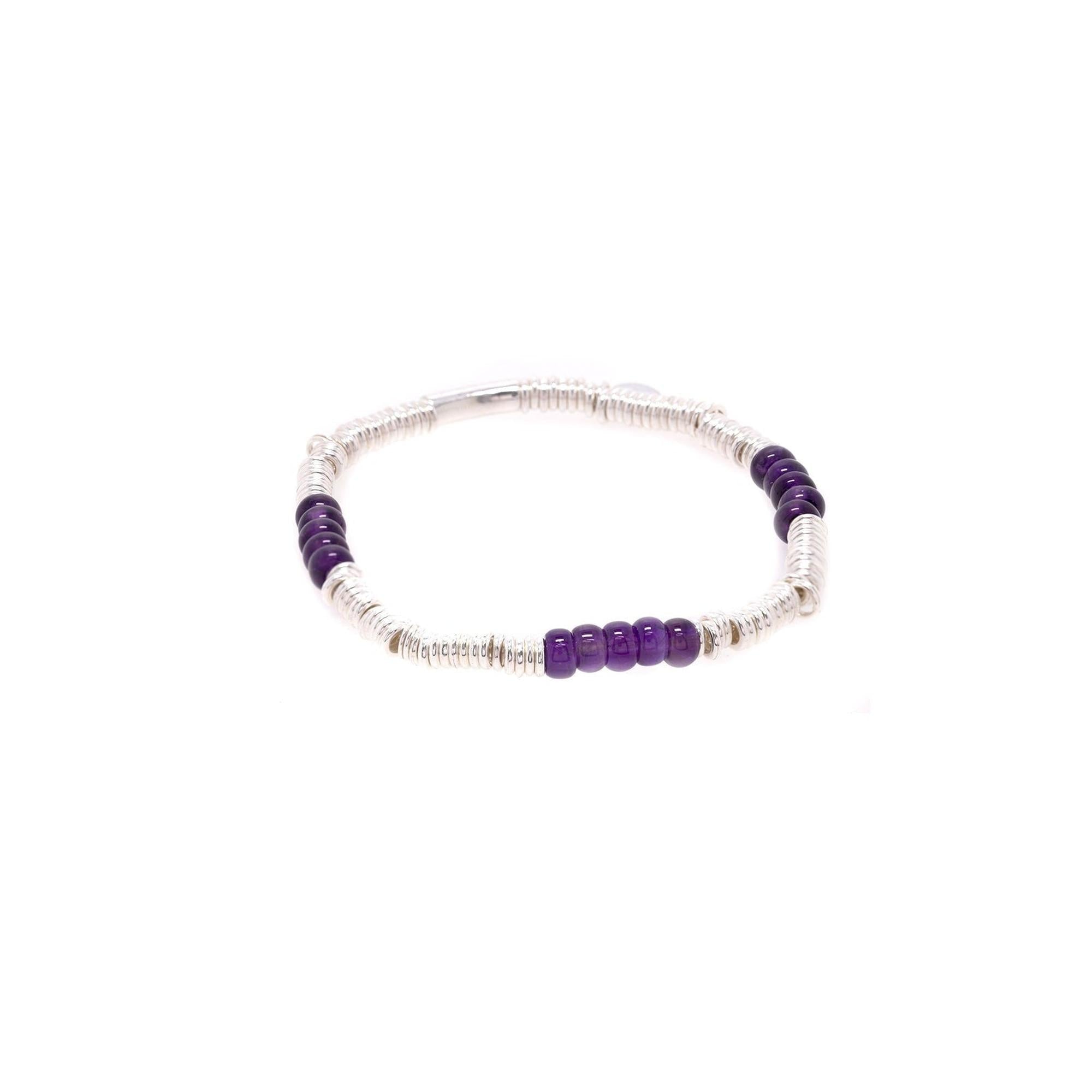 Links of London Sweetie XS Amethyst Bead Bracelet