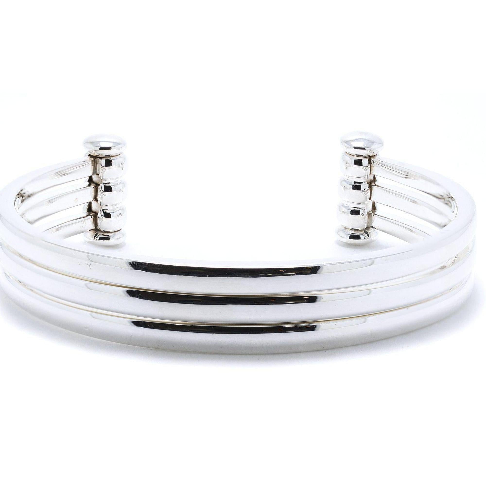 Links of London Three-Row Cuff Bracelet