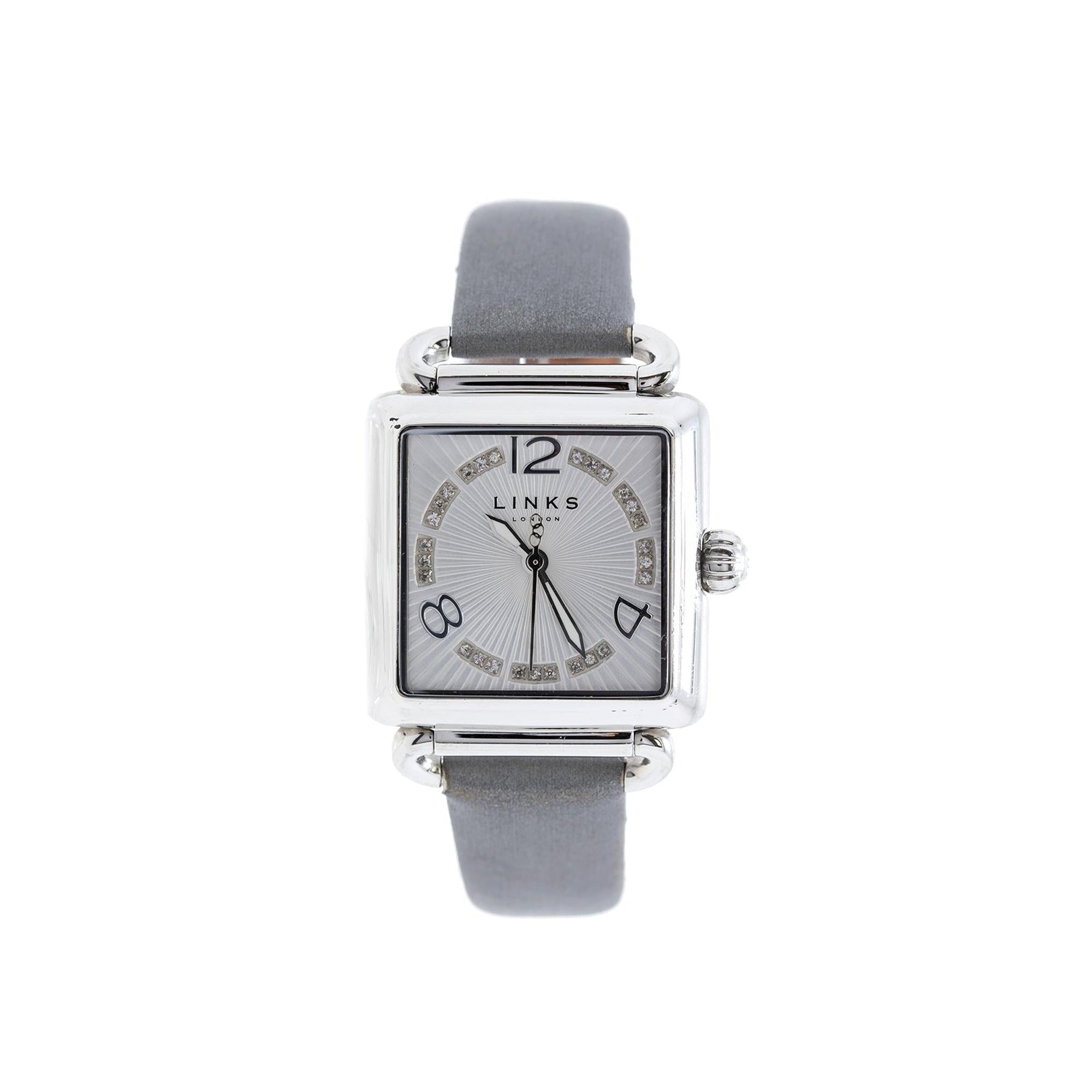 Links of London White Sapphire Driver Watch