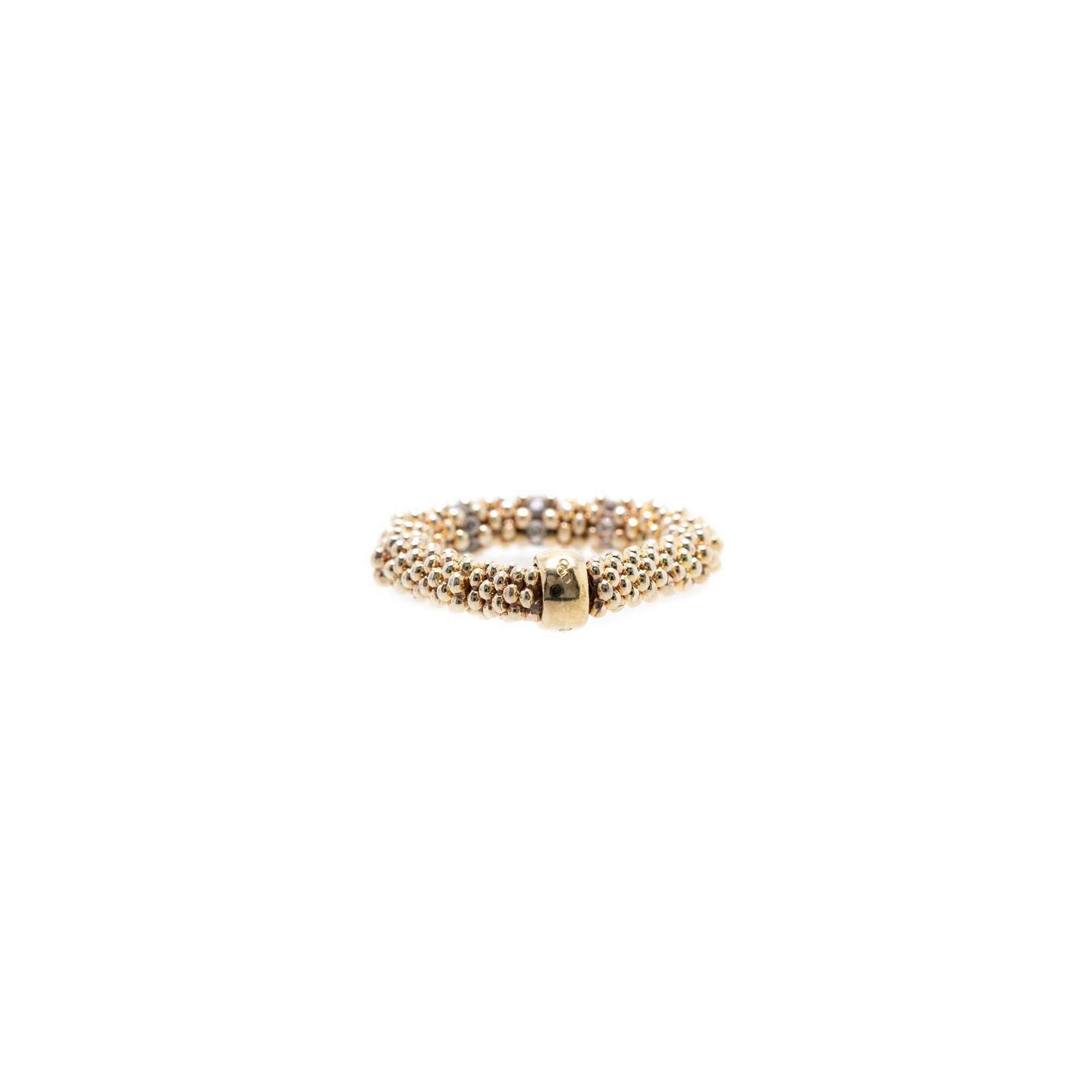 Links of London Yellow Gold Vermeil Effervescence Star CZ Ring