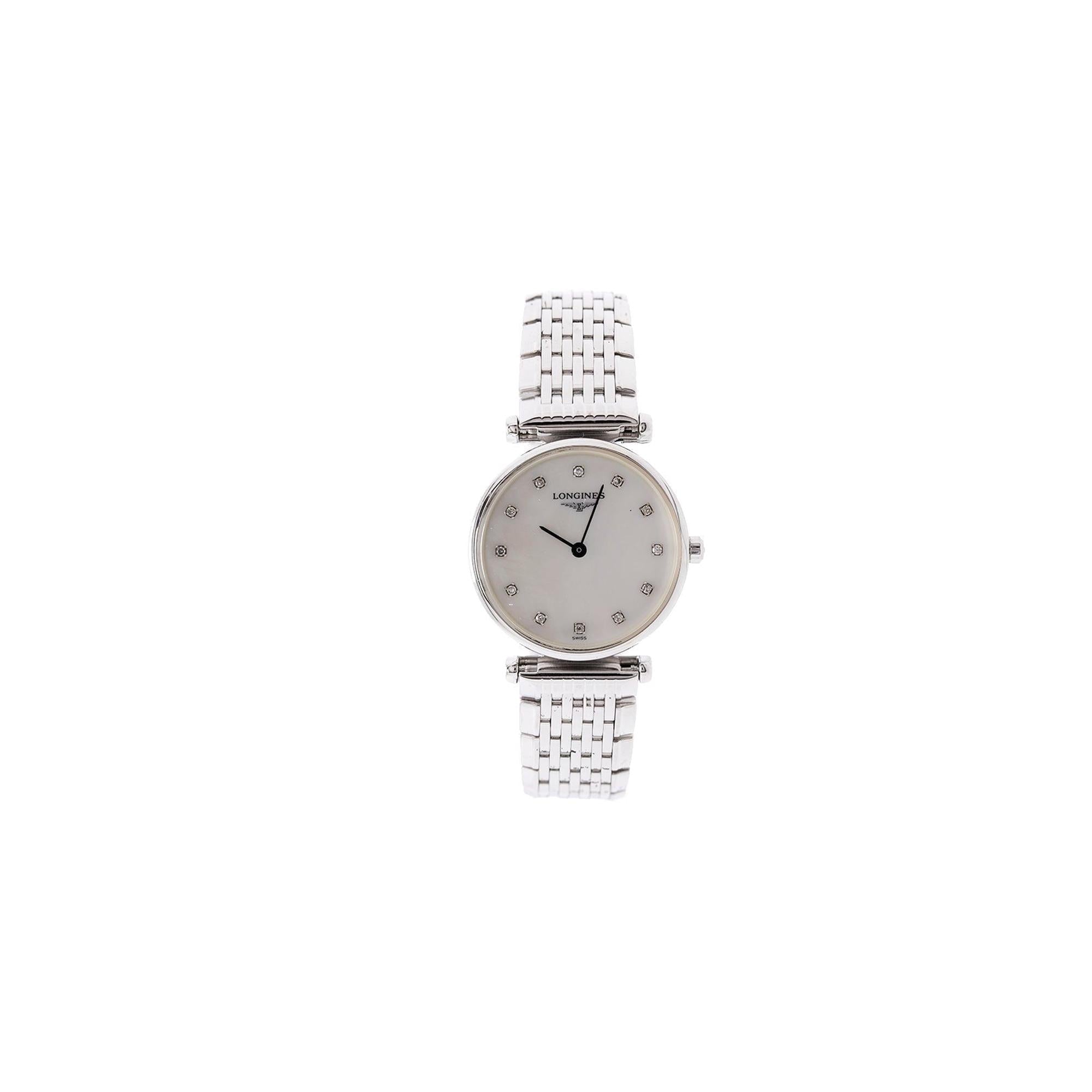 Longines La Grande Classique de Longines Diamond Dial Watch w/ Box