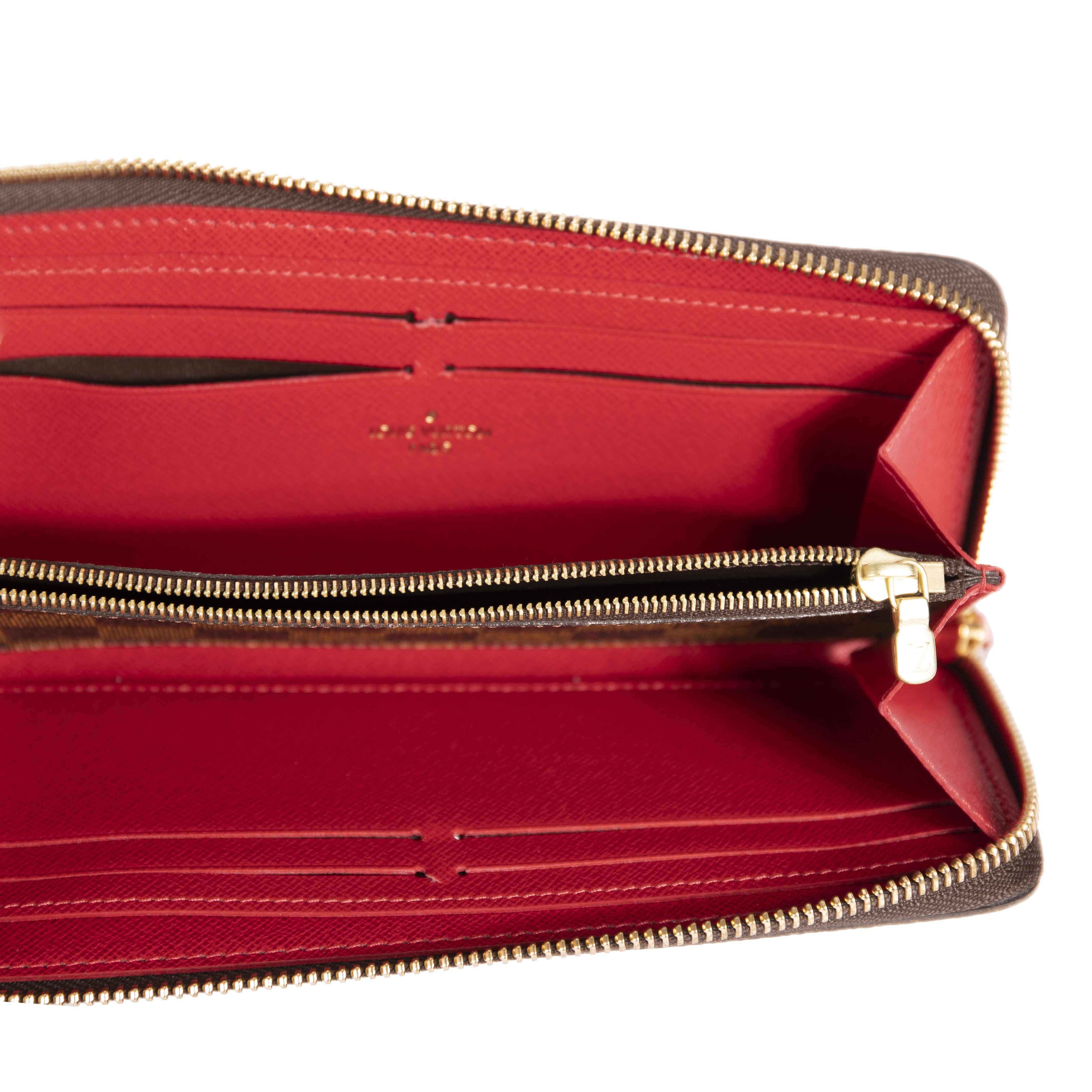 Louis Vuitton 2019 Damier Ebene Clemence Wallet