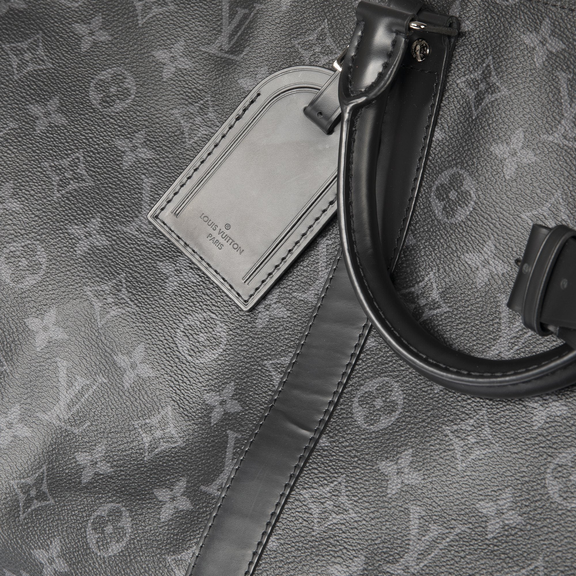 Louis Vuitton 2019 Monogram Eclipse Keepall Bandouliere 55