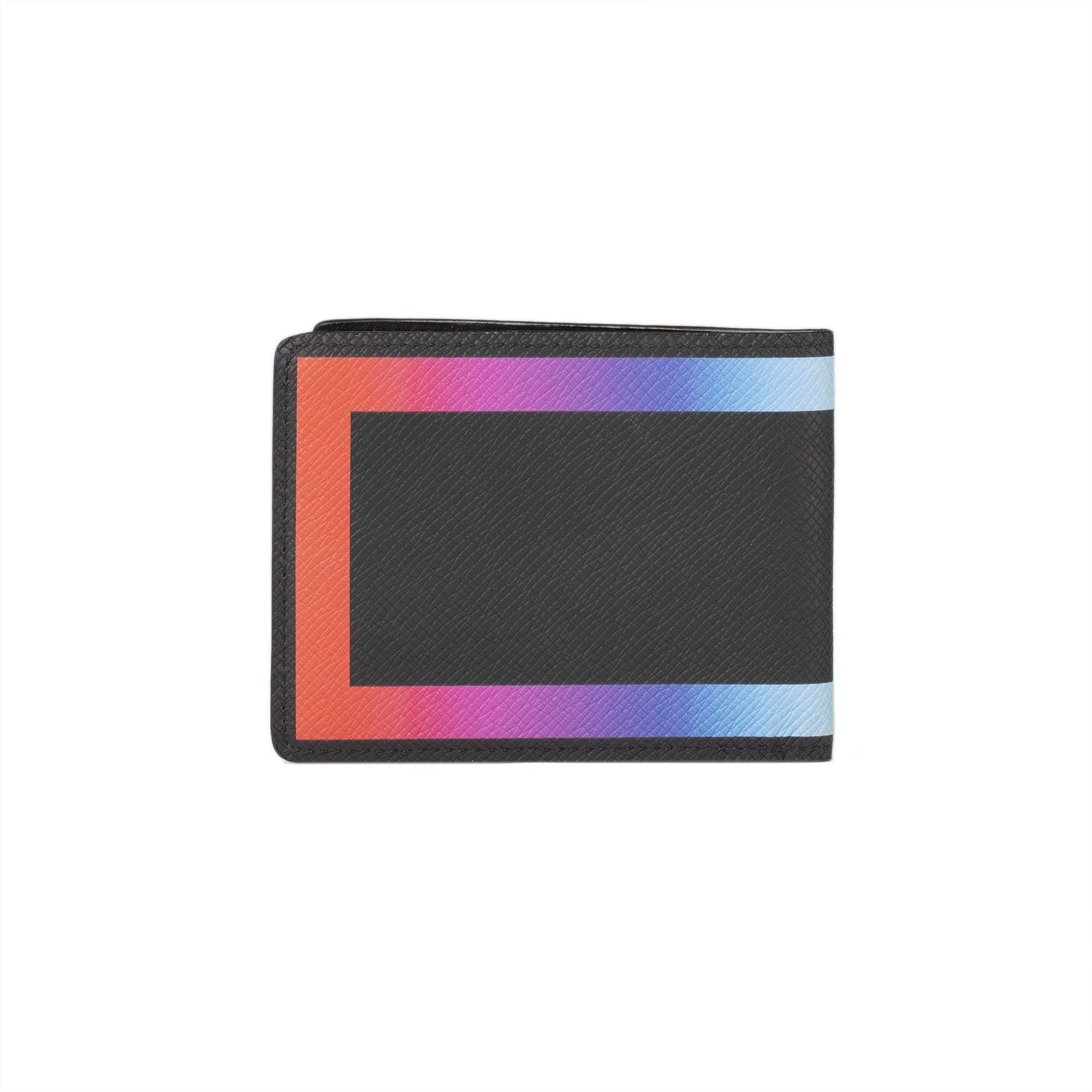 Louis Vuitton 2019 Taiga Leather Rainbow Slender Wallet