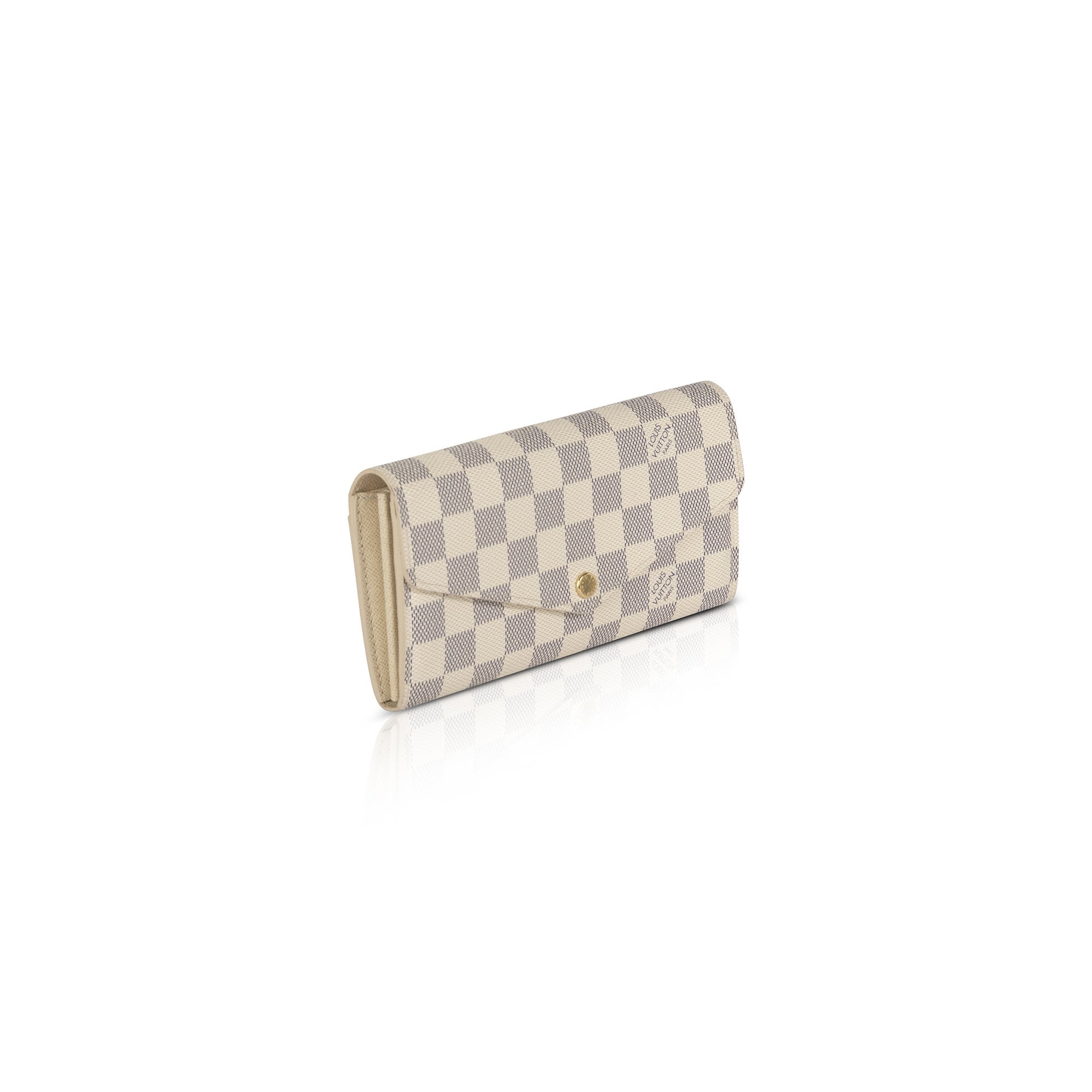 Louis Vuitton 2020 Damier Azur Sarah Wallet