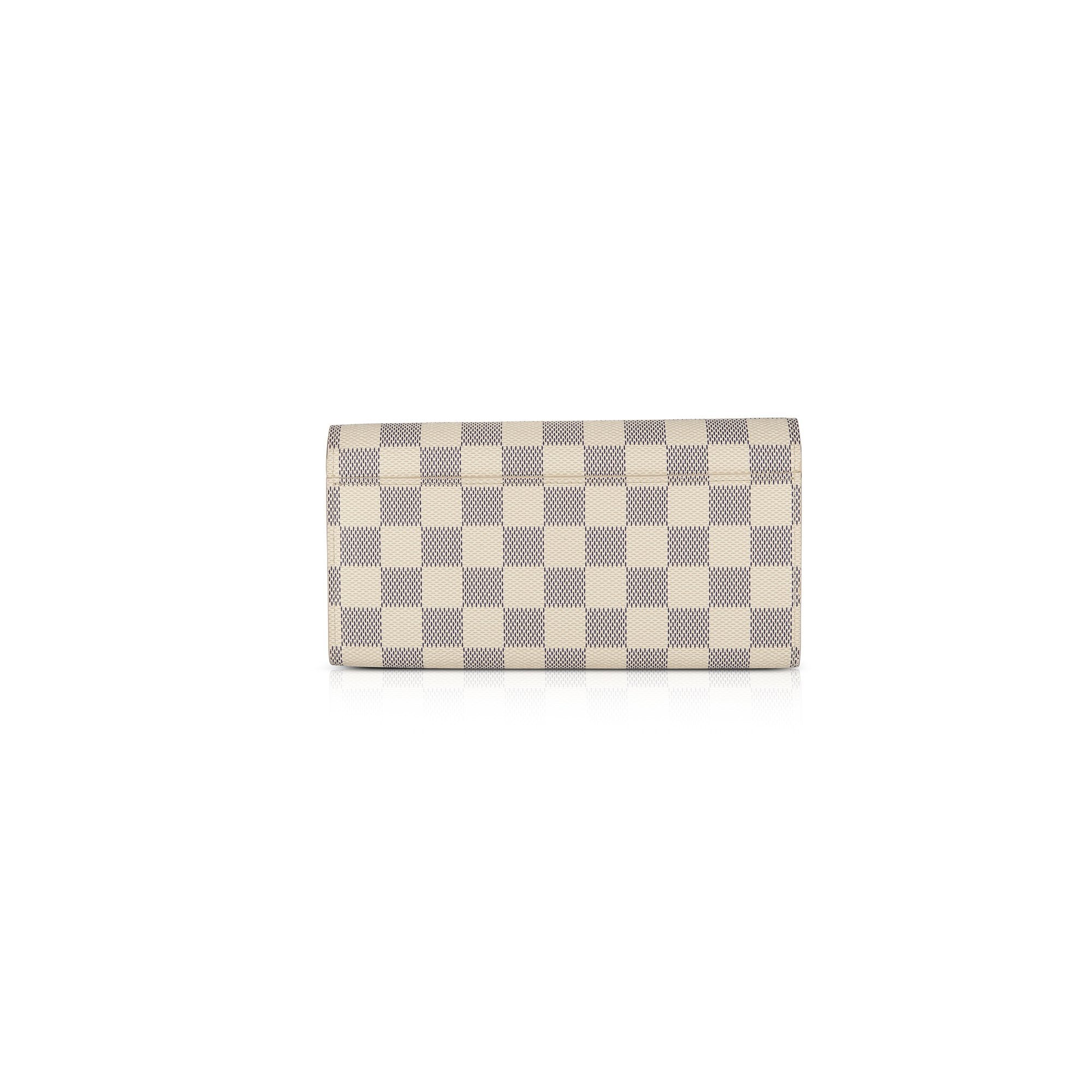 Louis Vuitton 2020 Damier Azur Sarah Wallet