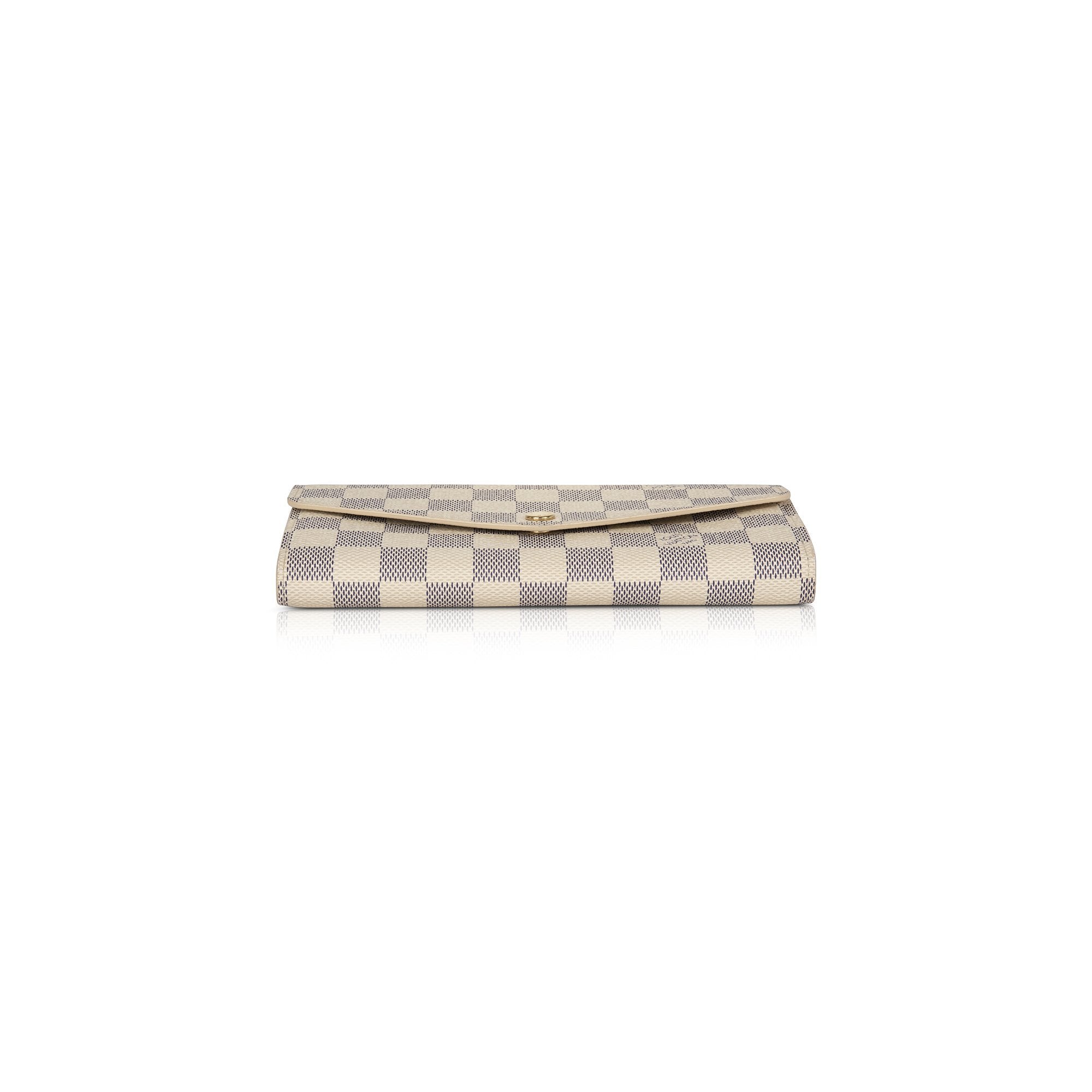 Louis Vuitton 2020 Damier Azur Sarah Wallet