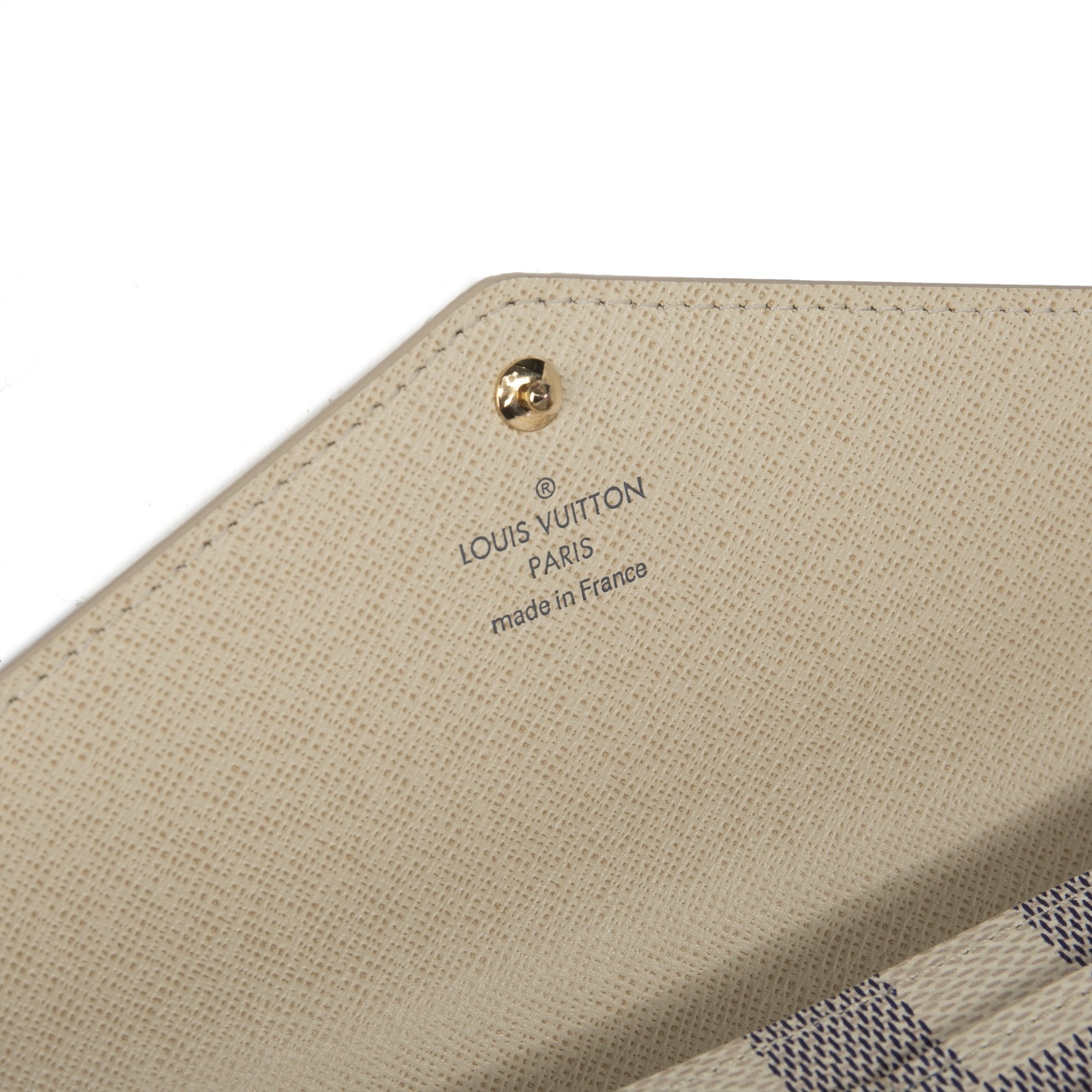 Louis Vuitton 2020 Damier Azur Sarah Wallet