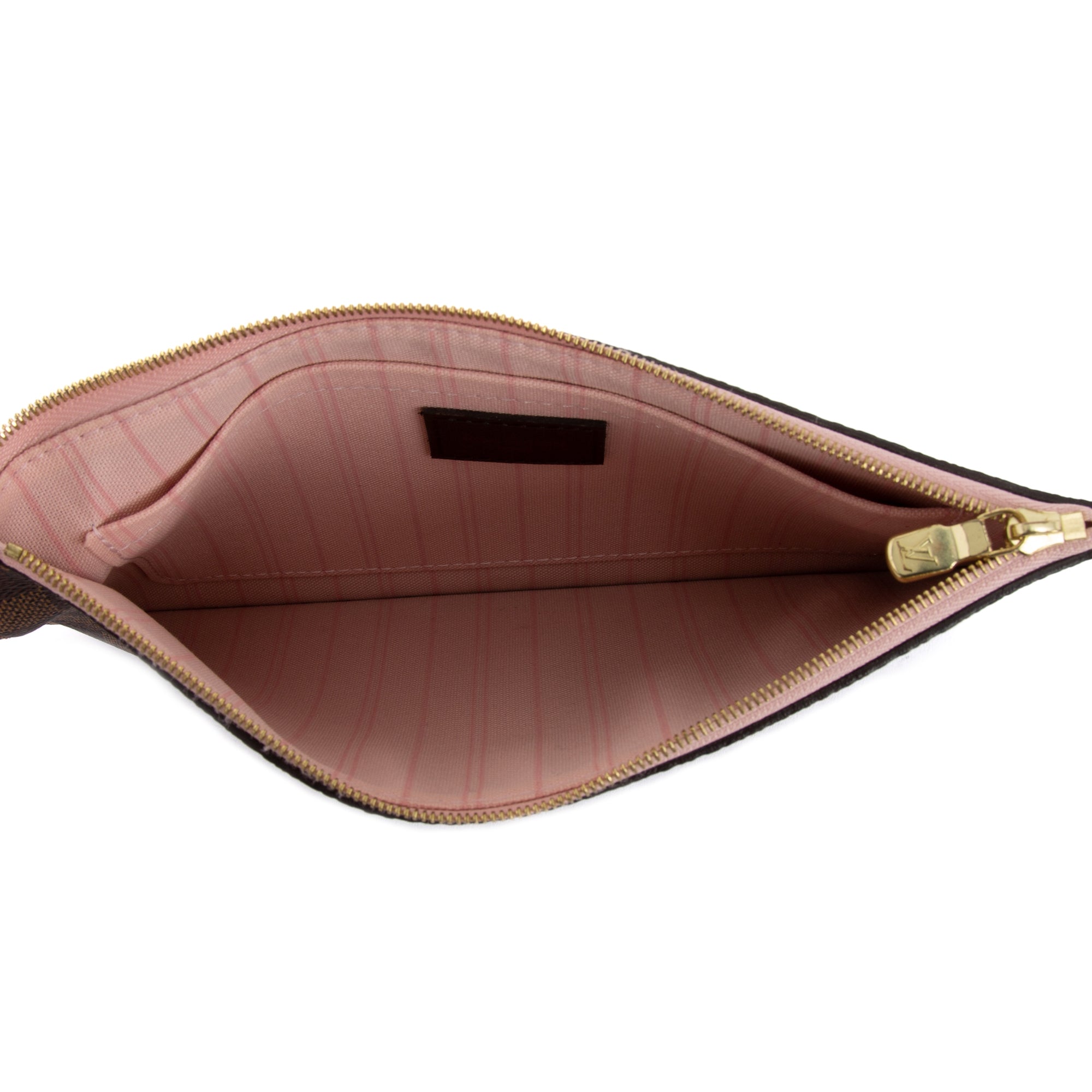 Louis Vuitton 2020 Damier Ebene Neverfull Pochette