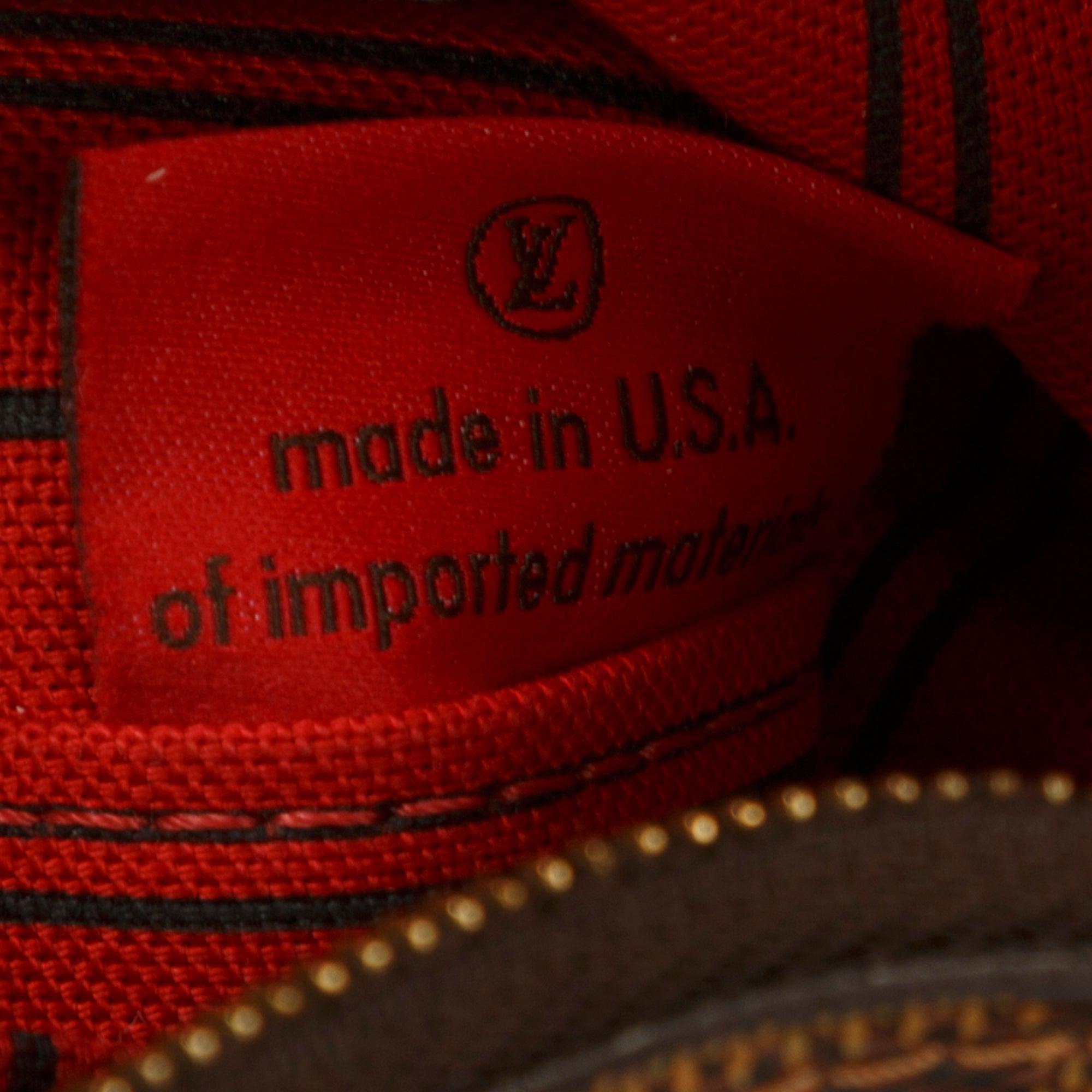 Louis Vuitton 2020 Damier Ebene Neverfull Pochette