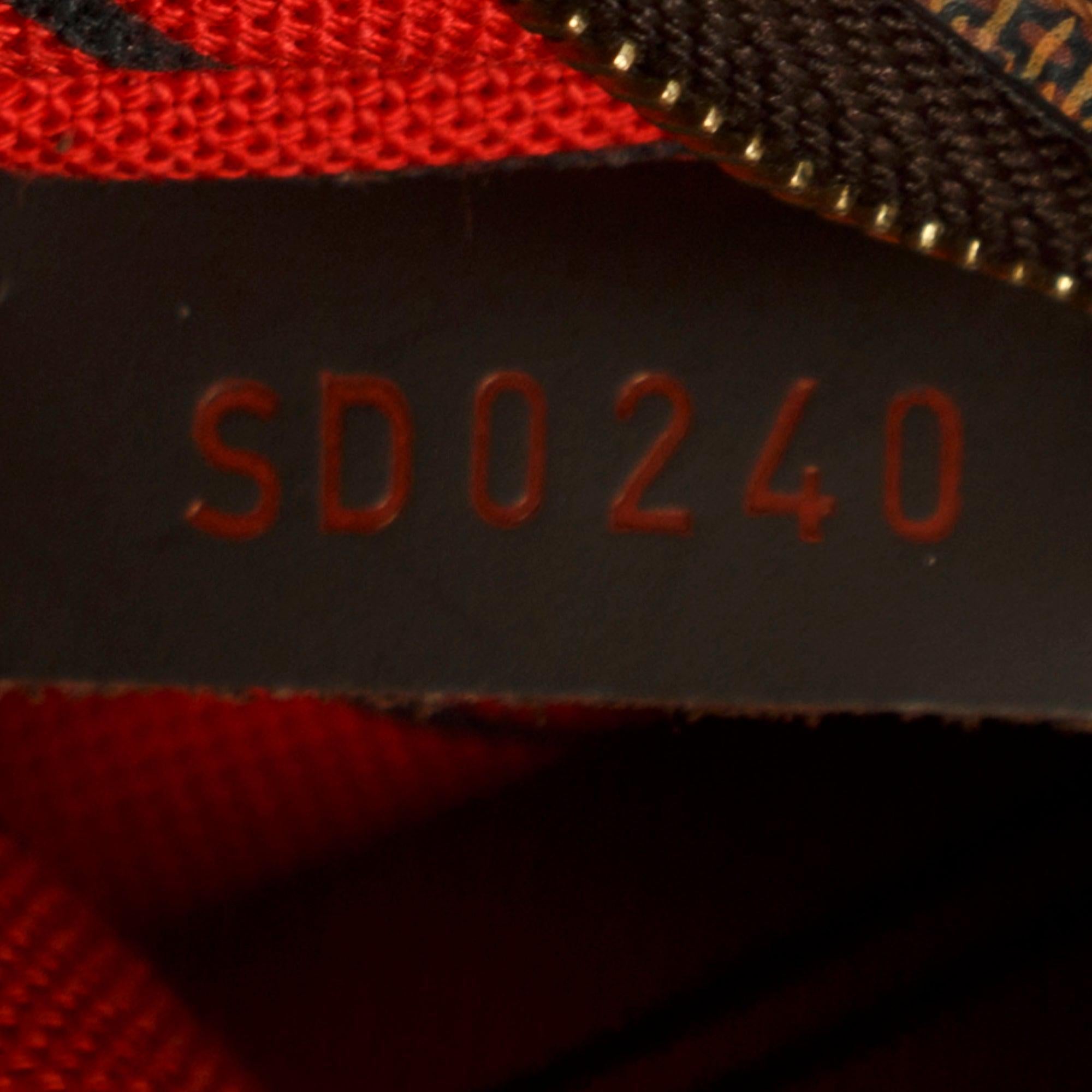 Louis Vuitton 2020 Damier Ebene Neverfull Pochette