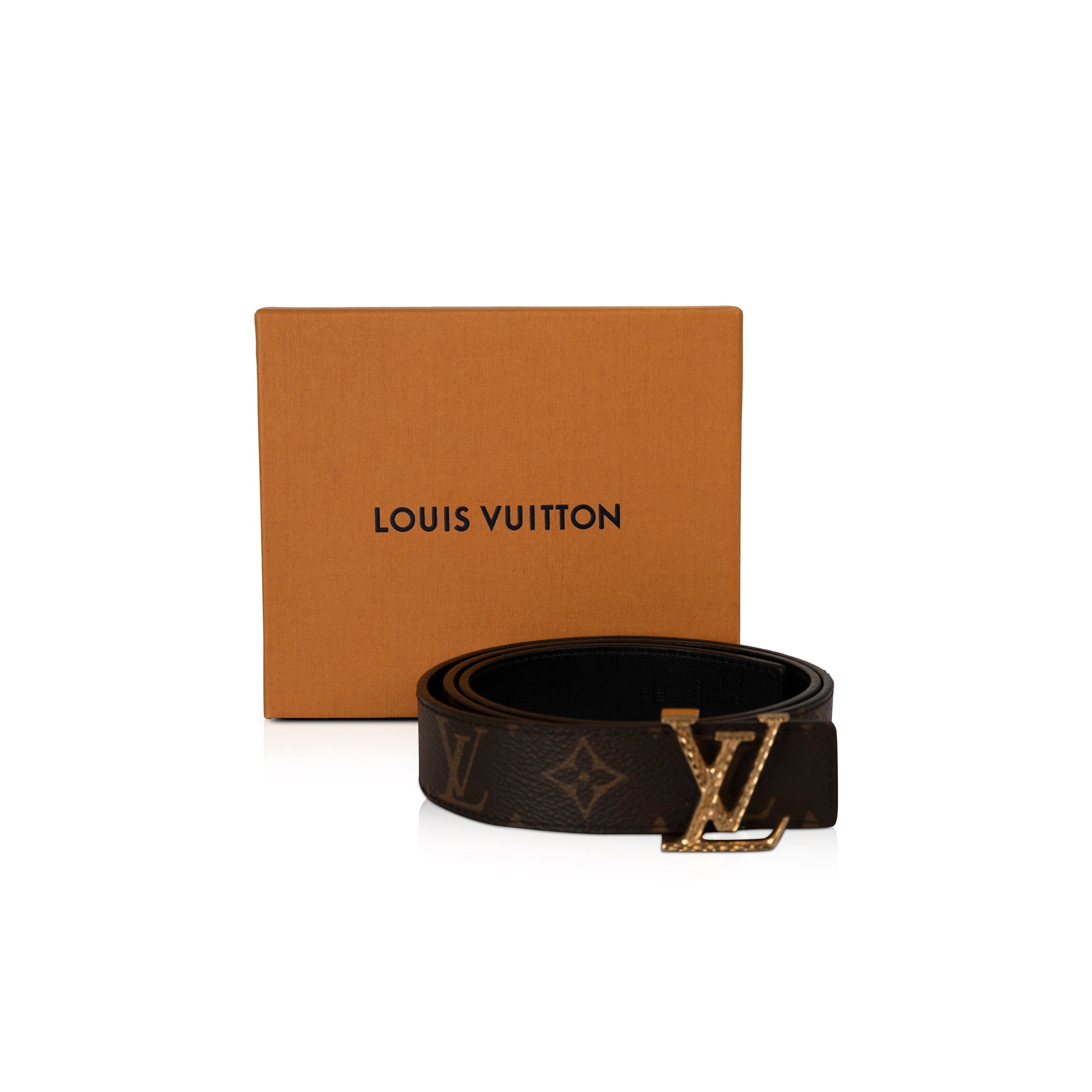 Louis Vuitton 2020 LV Initiales 30MM Reversible Belt w/ Box