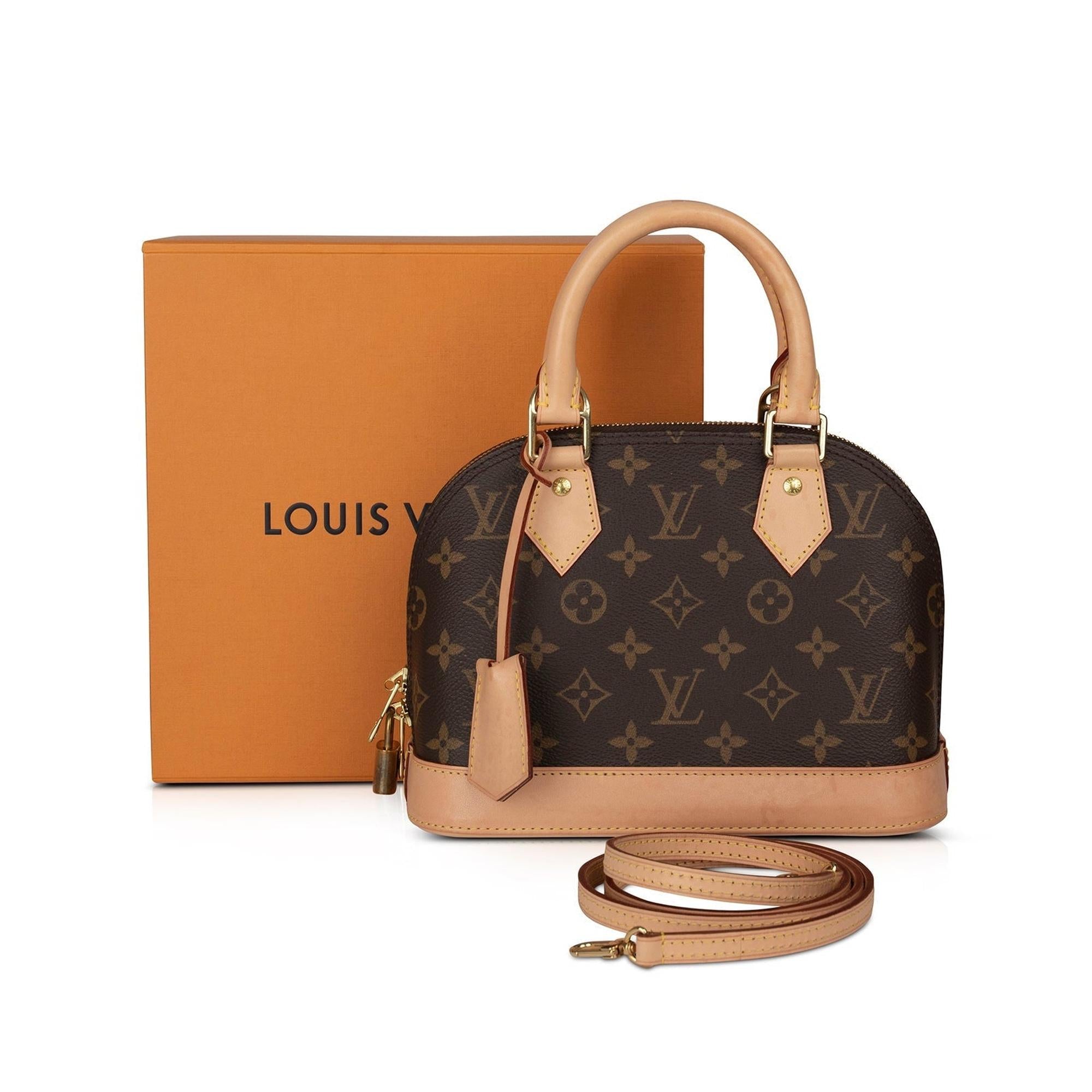 Louis Vuitton 2020 Monogram Alma BB w/ Box