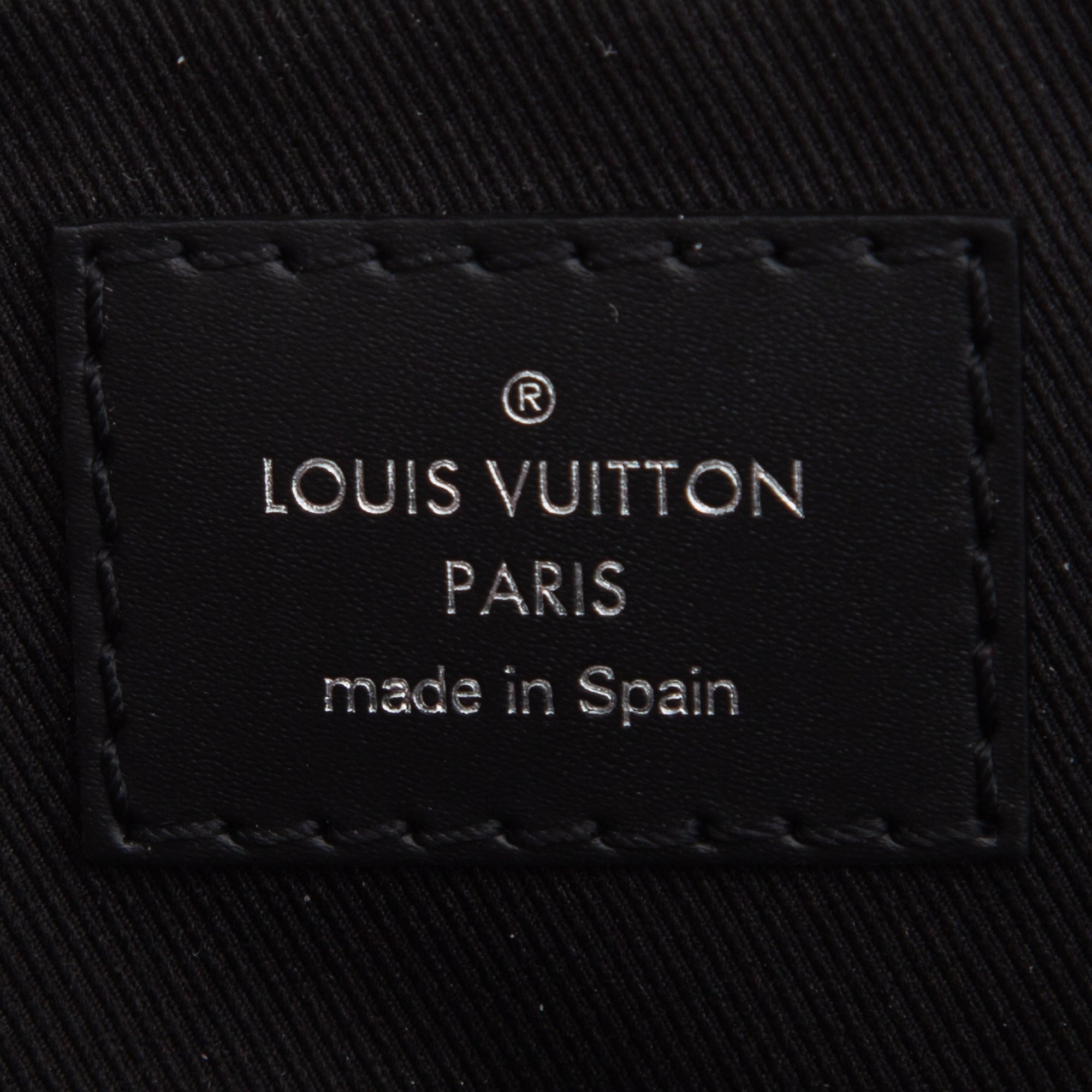 Louis Vuitton 2020 Monogram Eclipse District PM