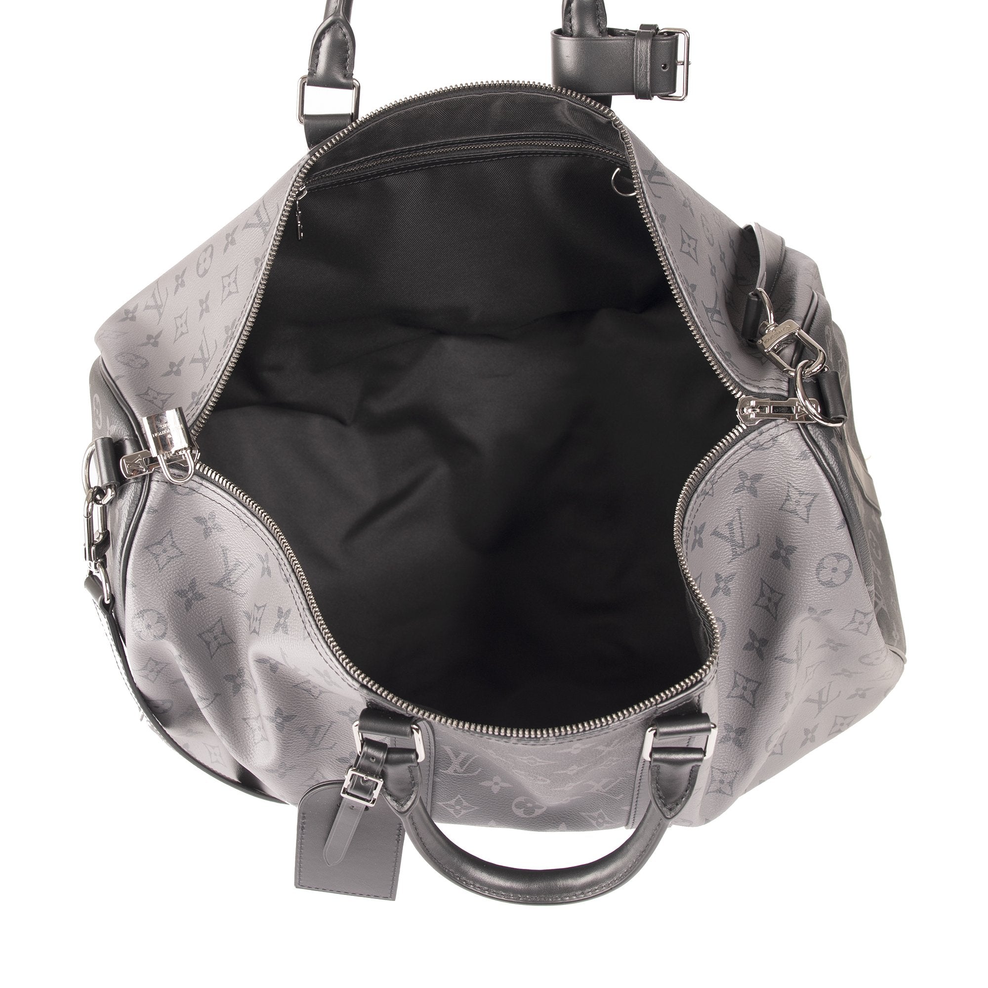 Louis Vuitton 2020 Monogram Eclipse Reverse Keepall Bandouliere 50
