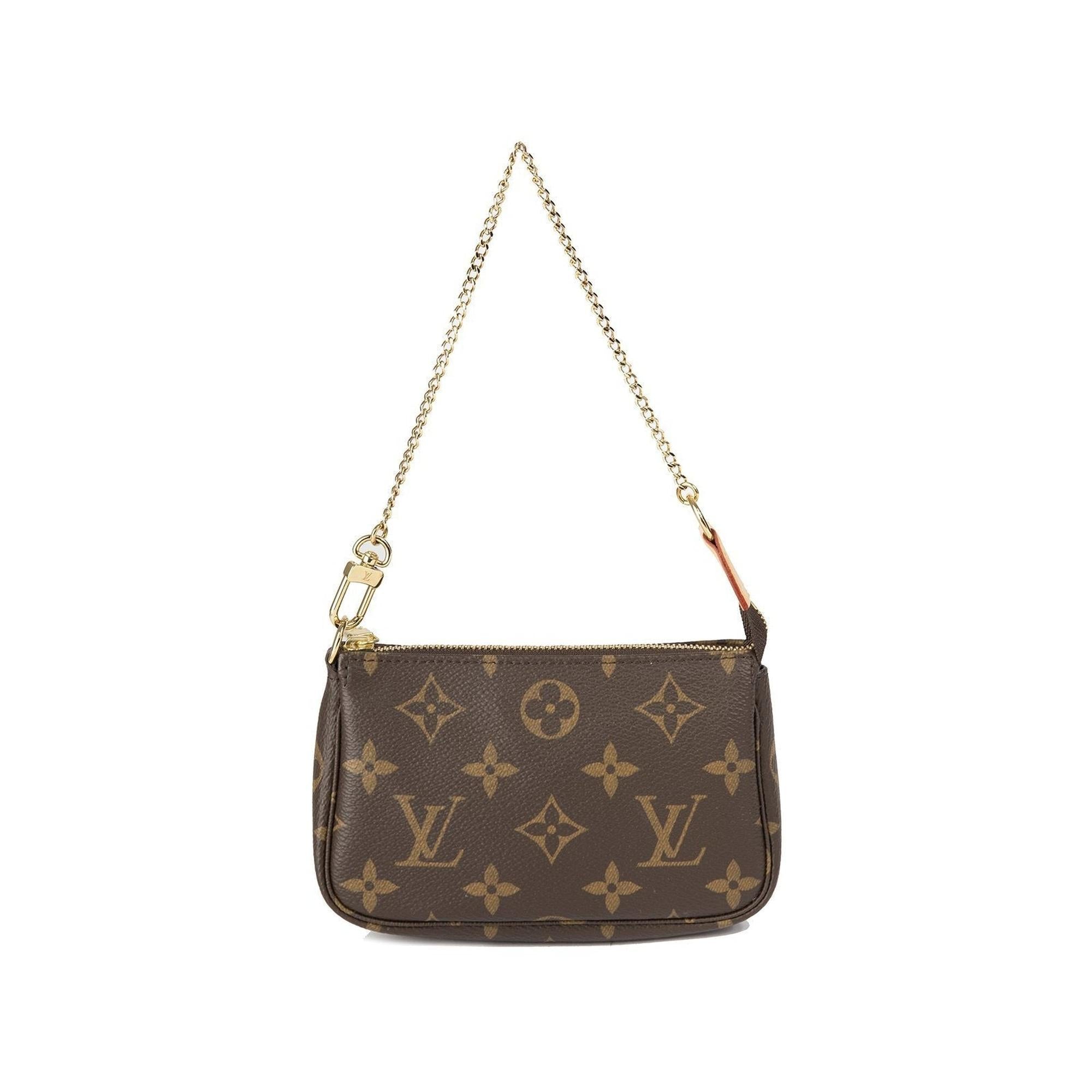 Louis Vuitton 2020 Monogram Mini Pochette Accessories w/ Box