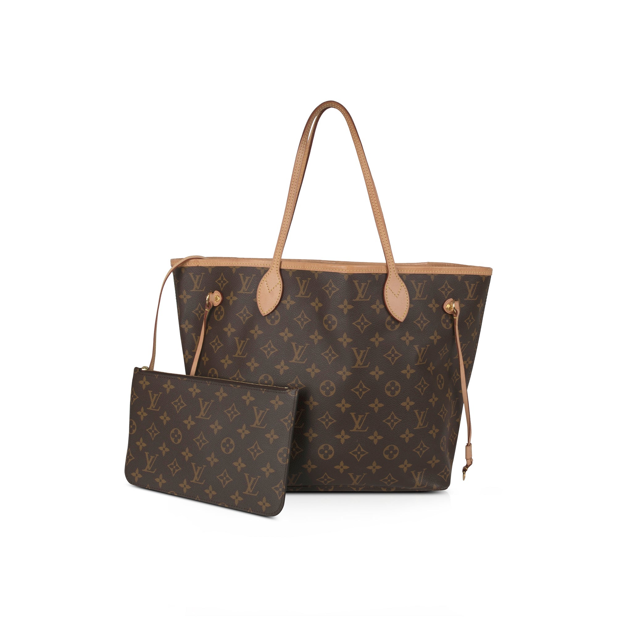Louis Vuitton 2020 Monogram Neverfull MM w/ Pouch