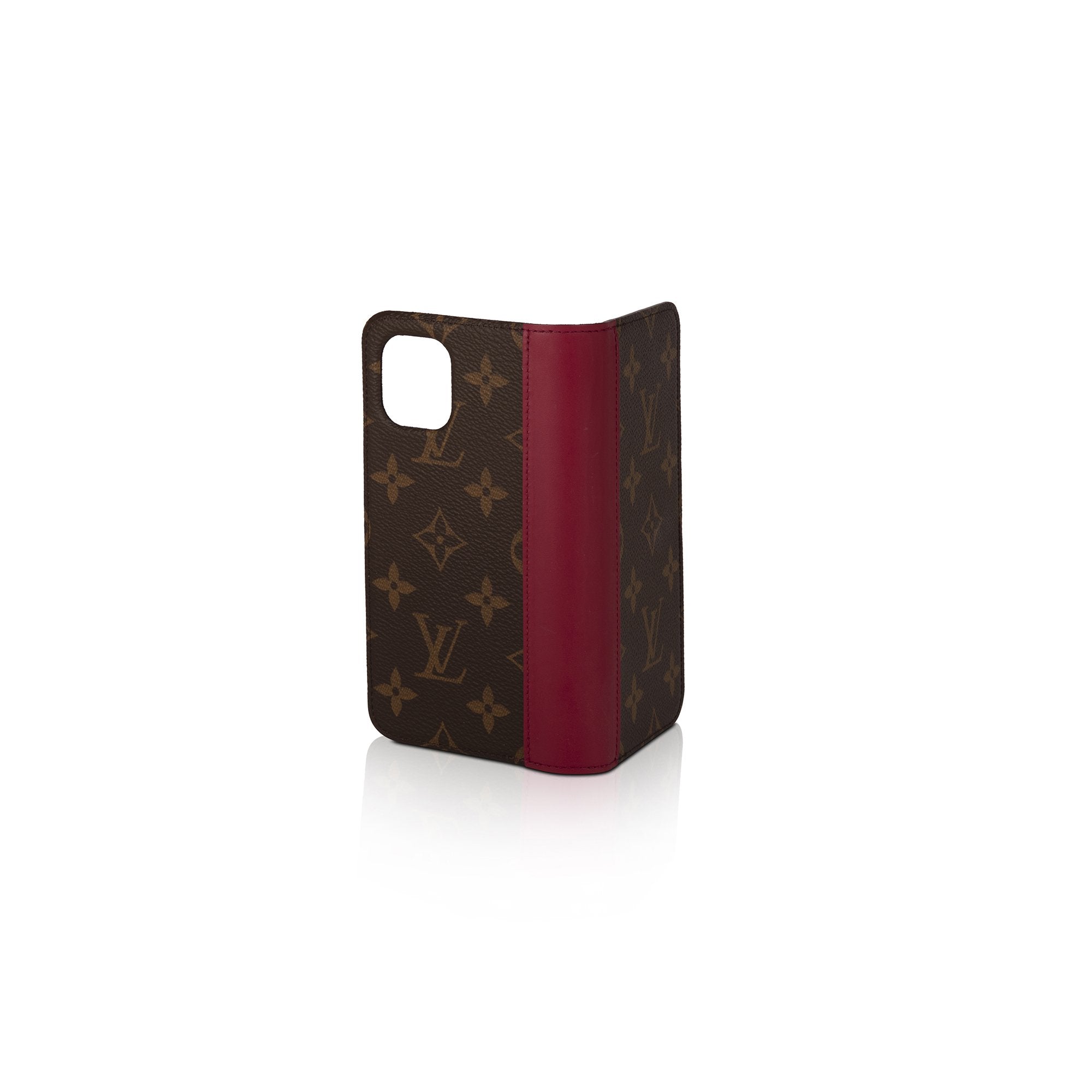 Louis Vuitton 2020 Monogram iPhone 11 Folio Case w/ Box & Receipt