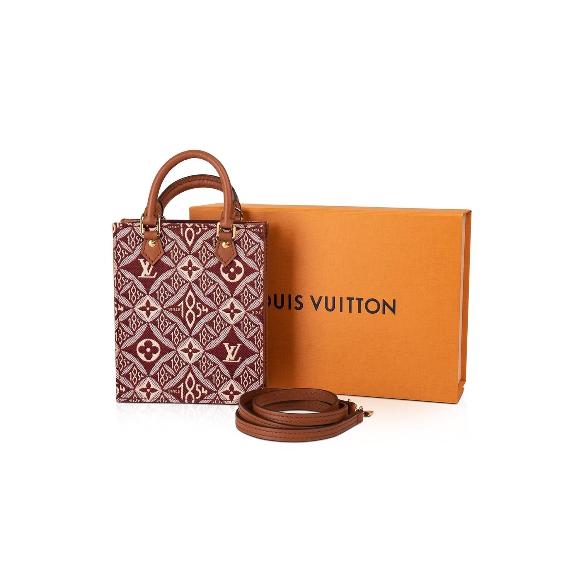 Louis Vuitton 2020 Since 1854 Petit Sac Plat w/ Box & Receipt