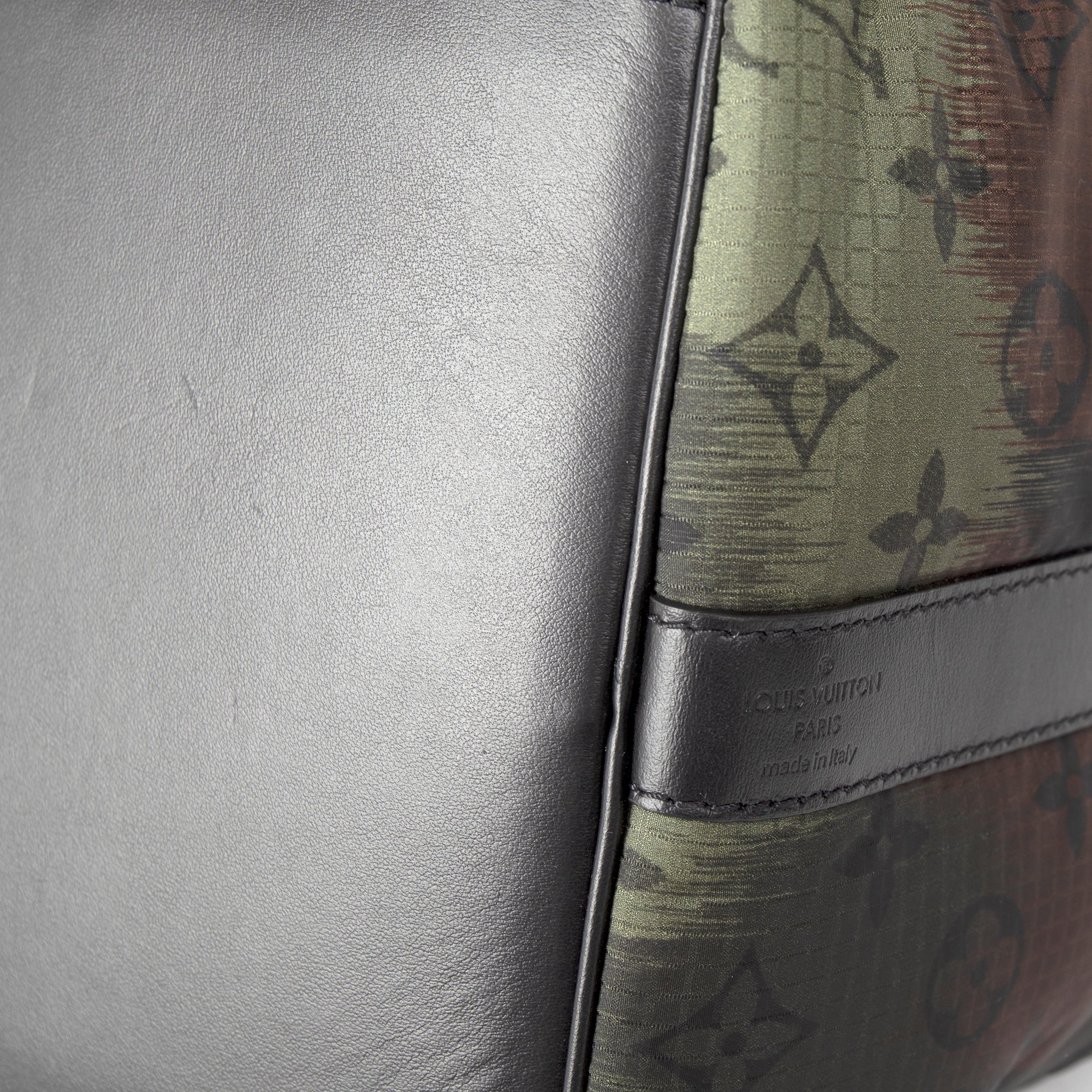 Louis Vuitton 2020 Virgil Abloh Monogram Camouflage Keepall Bandouliere 50