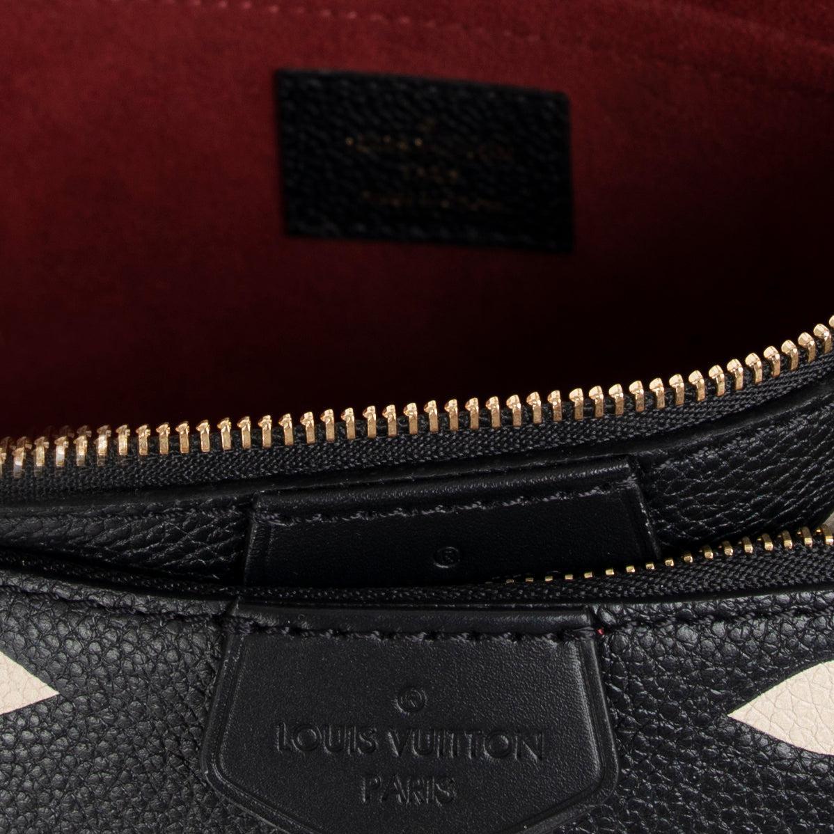 Louis Vuitton 2021 Bicolor Monogram Empreinte Leather Multi-Pochette Accessoires w/ Box