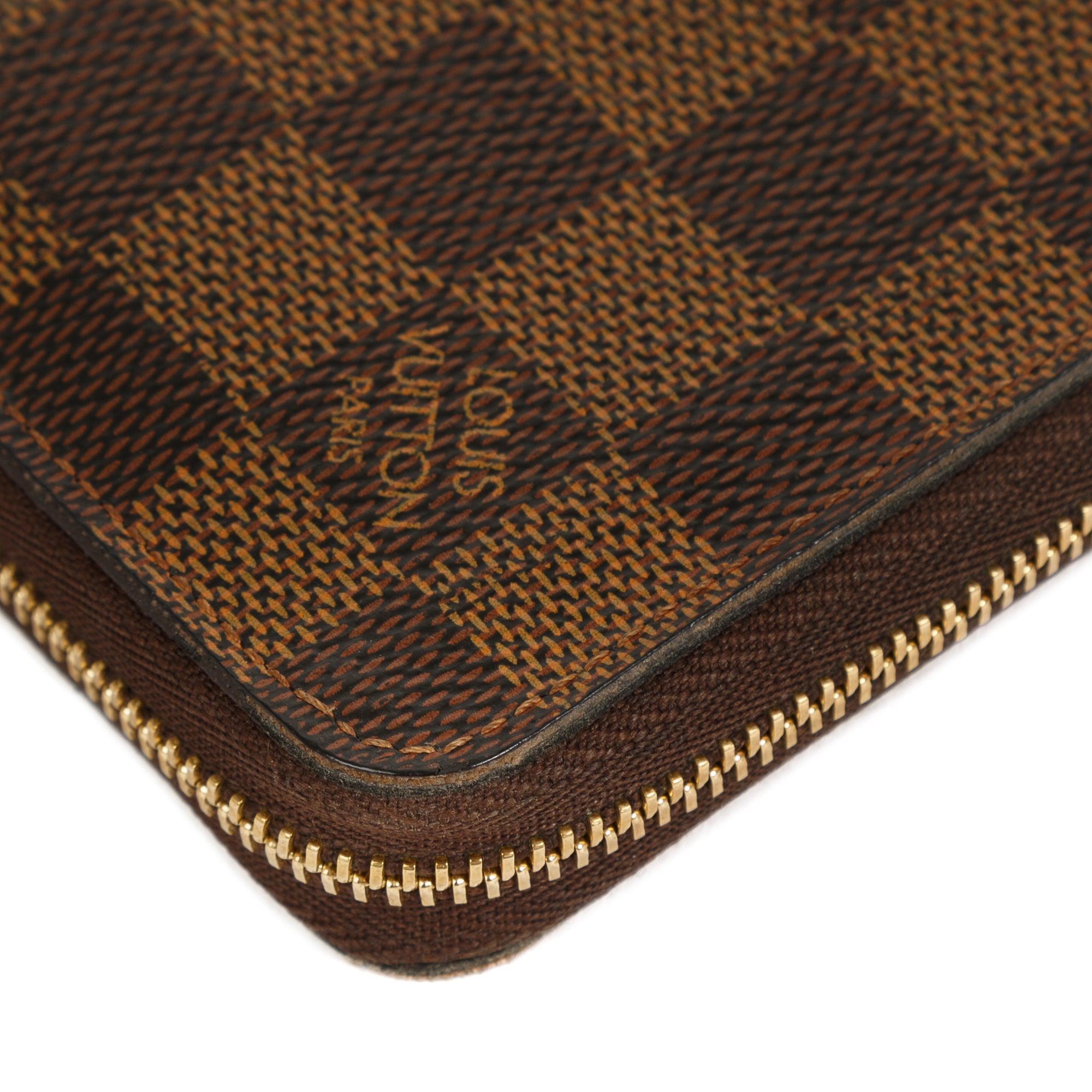 Louis Vuitton 2021 Damier Ebene Zippy Coin Purse