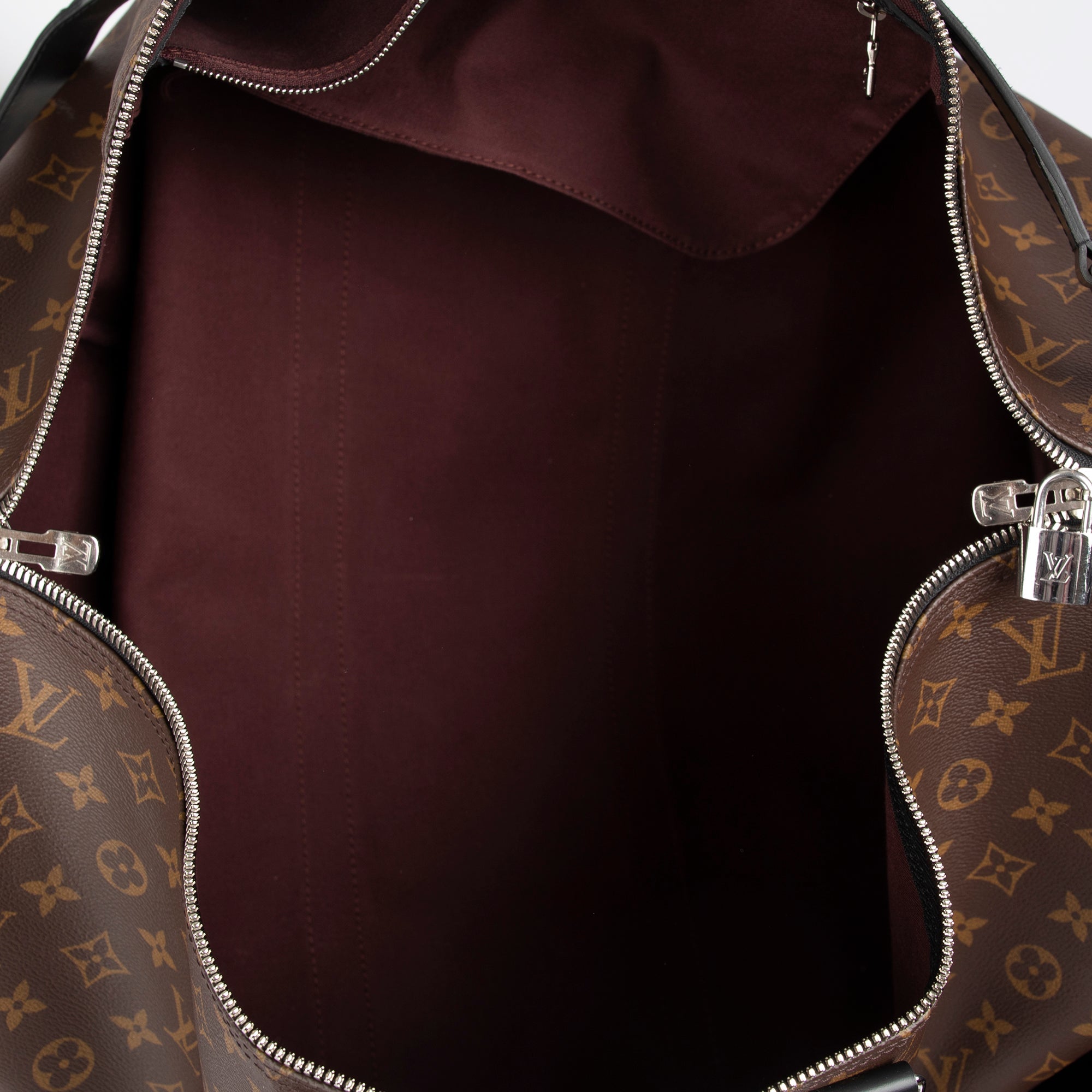 Louis Vuitton 2021 Monogram Macassar Keepall Bandouliere 55